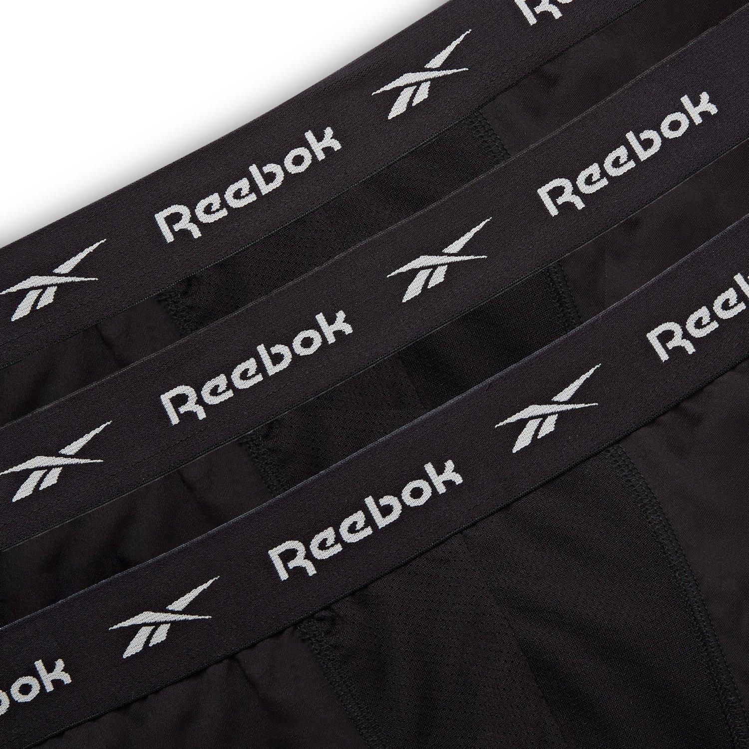 Zwart - Reebok - 3 Pack Performance Boxer Shorts Hogan - 4