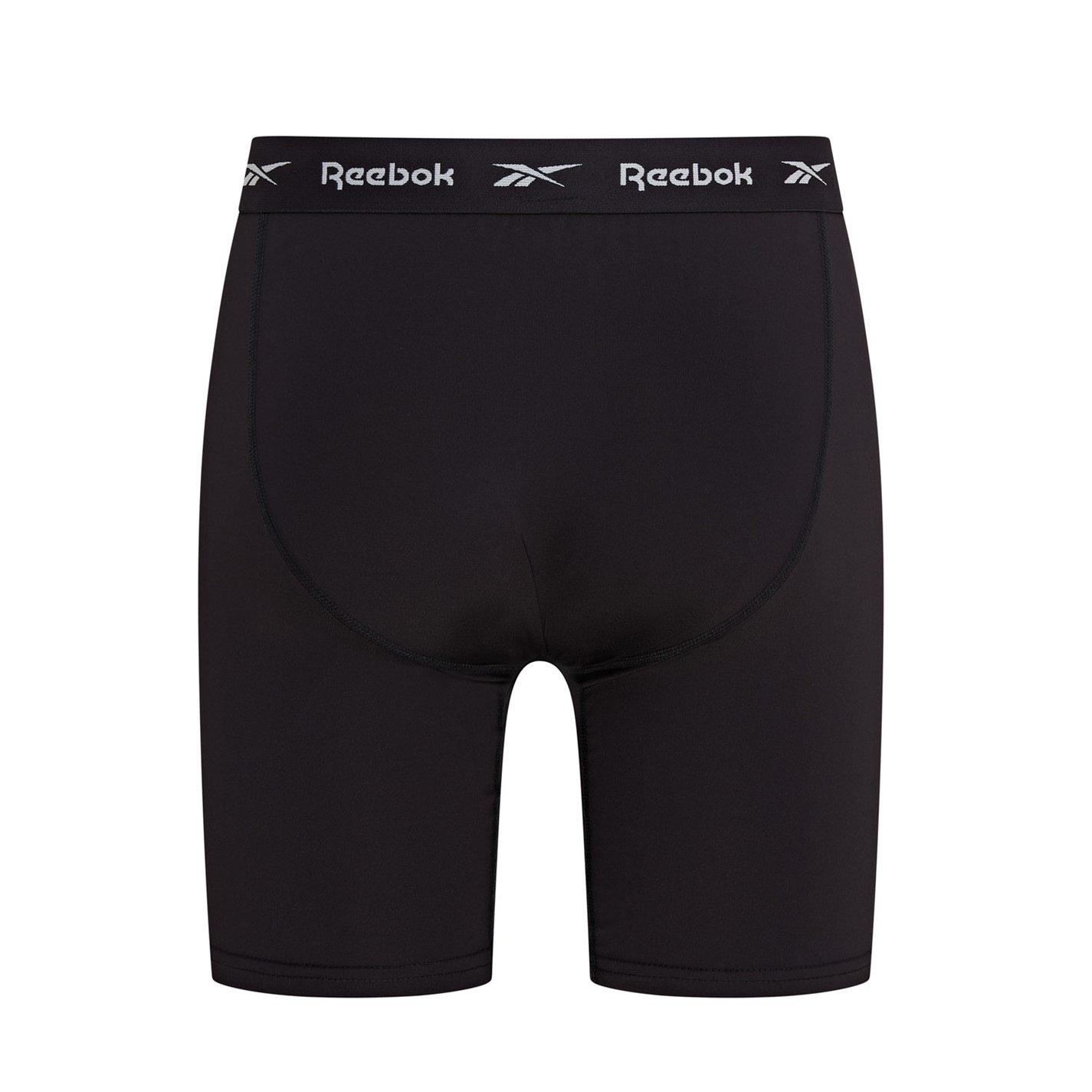 Crno/Bijelo/Sivo - Reebok - 3 Pack Performance Boxer Shorts Hogan - 7