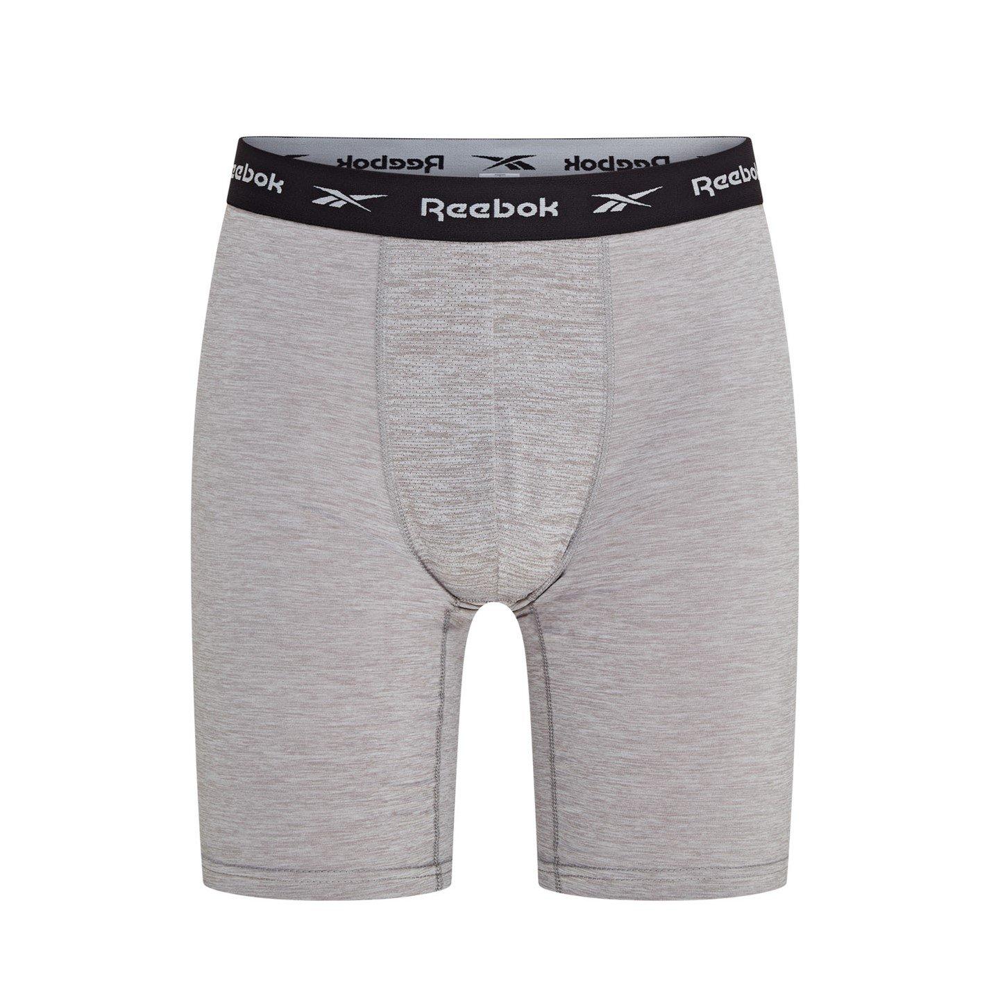 Crno/Bijelo/Sivo - Reebok - 3 Pack Performance Boxer Shorts Hogan - 10