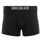 Noir - SoulCal - 2 Pack Modal Boxer Shorts - 8