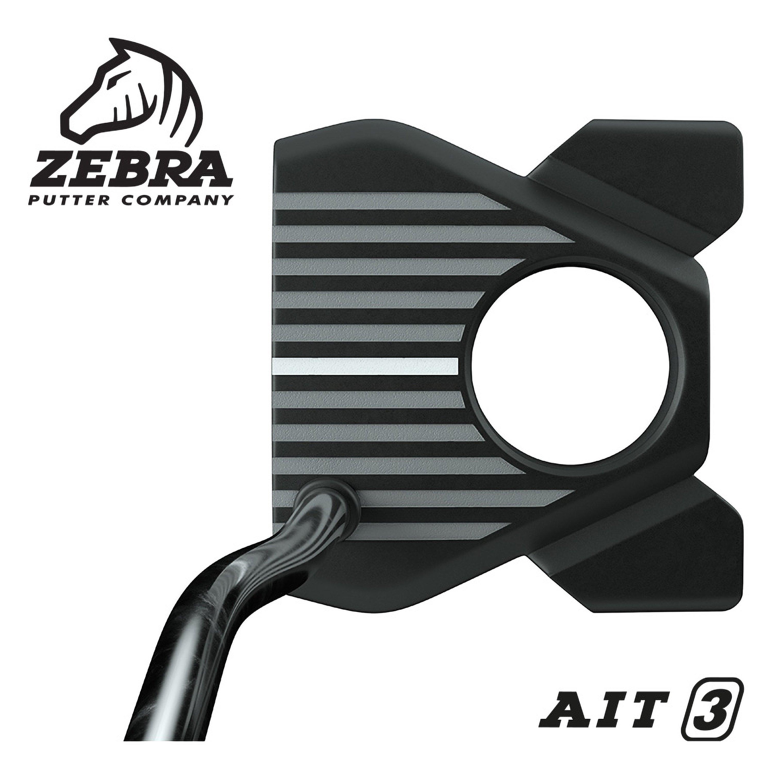 Black - Zebra - Zebra AIT3 Right Handed Putter - 3