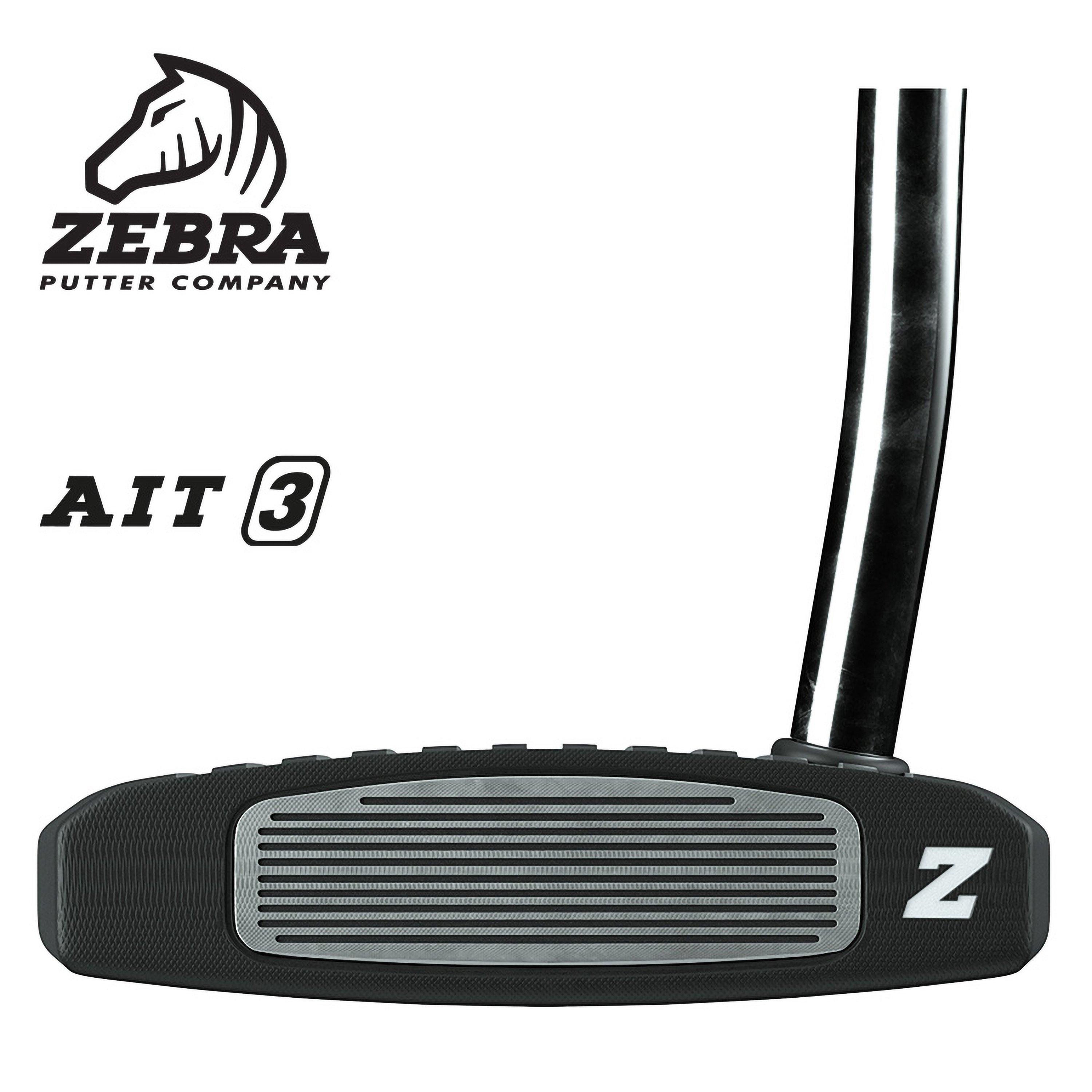 Black - Zebra - Zebra AIT3 Right Handed Putter - 4
