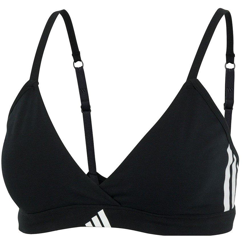 Crna - adidas - Adidas TRIANGLE WRAP BRALETTE - 1