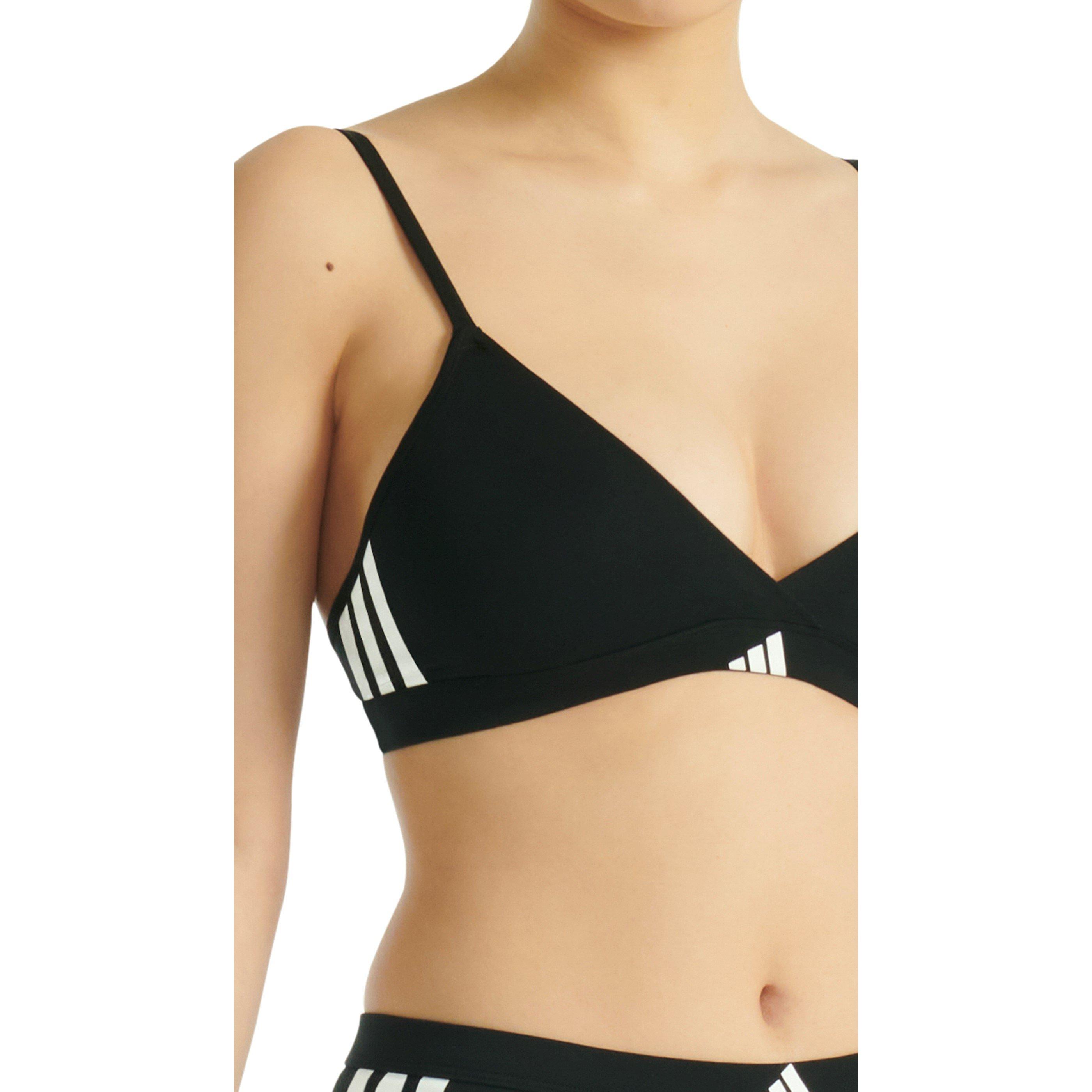 Crna - adidas - Adidas TRIANGLE WRAP BRALETTE - 7