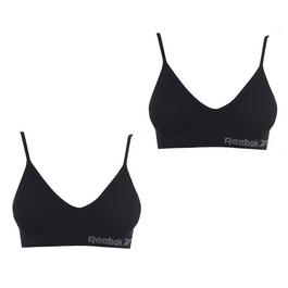 Reebok 2 Pack Sports Bra Womens