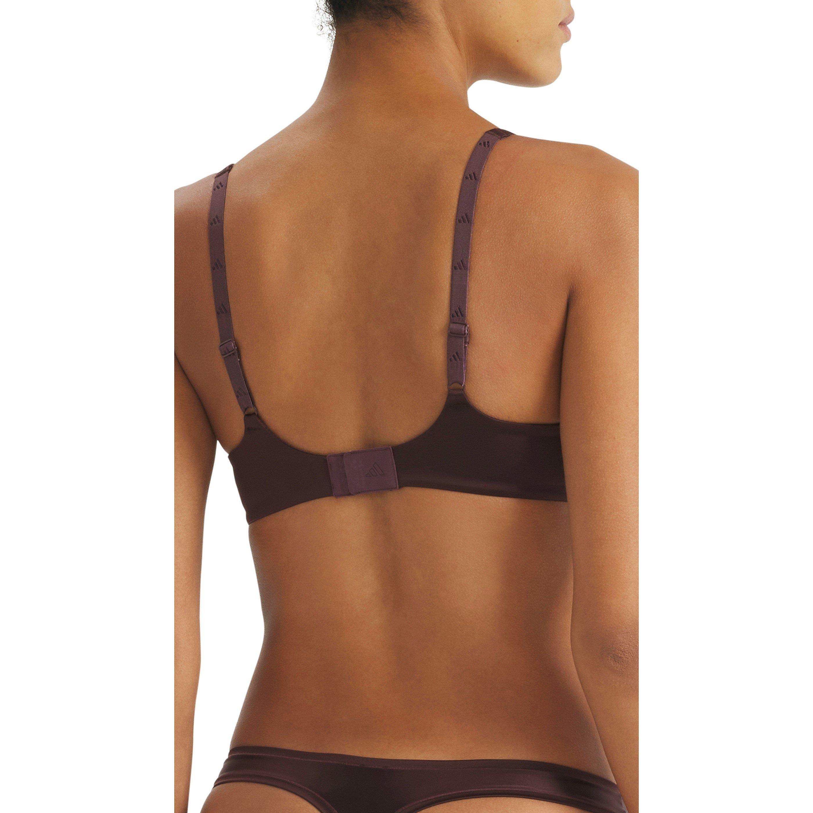 Brown - adidas - Adidas Sports Active Micro Contour Bra - 3