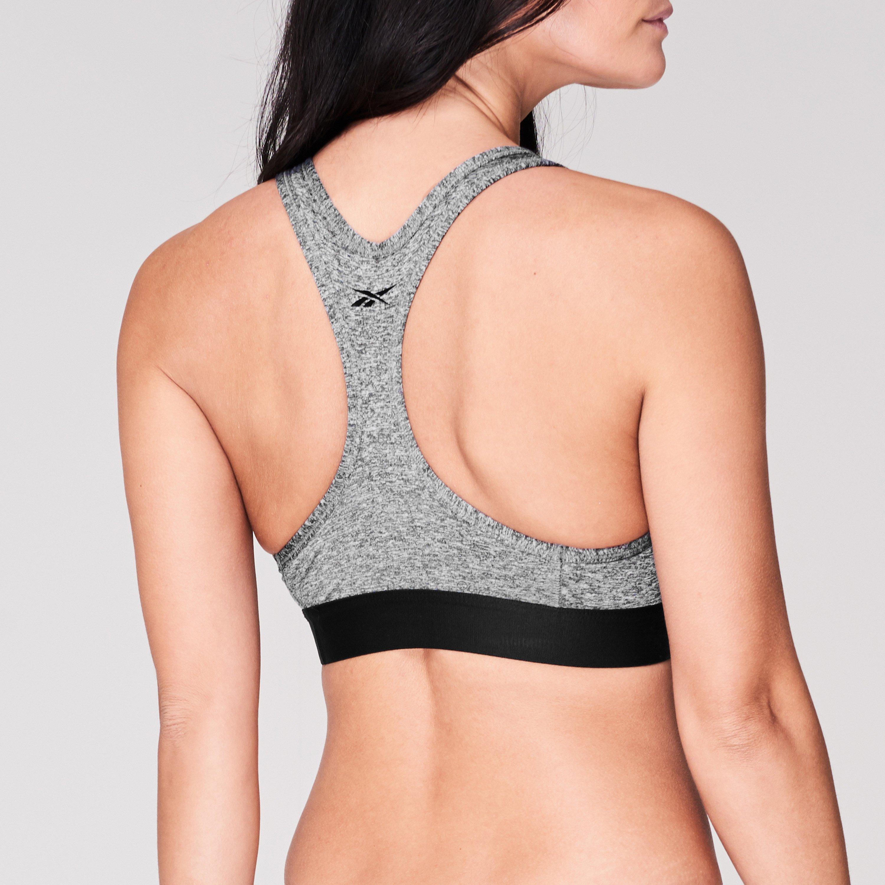 Grigio Marl - Reebok - 2 Pack Crop Top Ladies - 3
