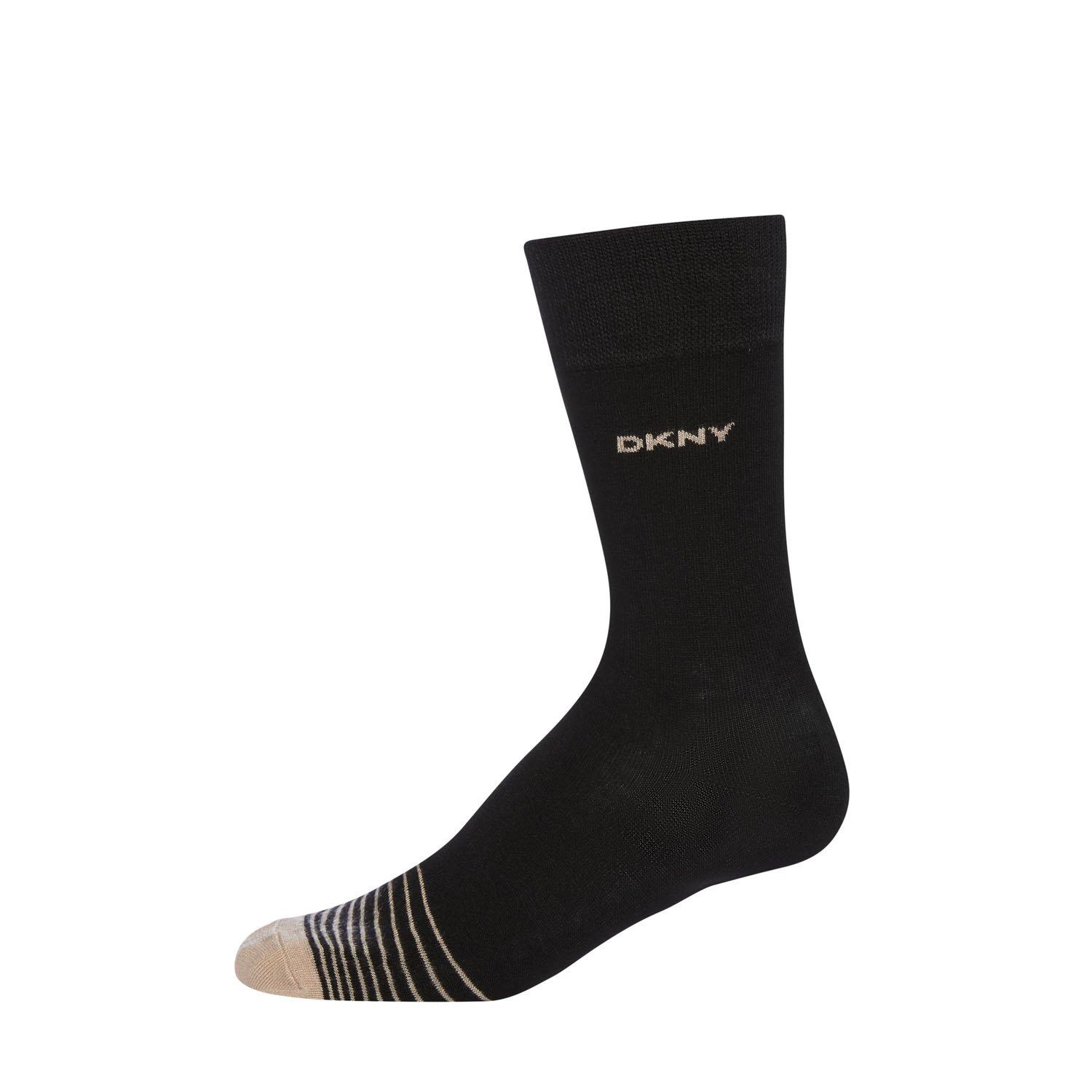 Zwart - DKNY - 6 pack Mens Socks Ross - 7