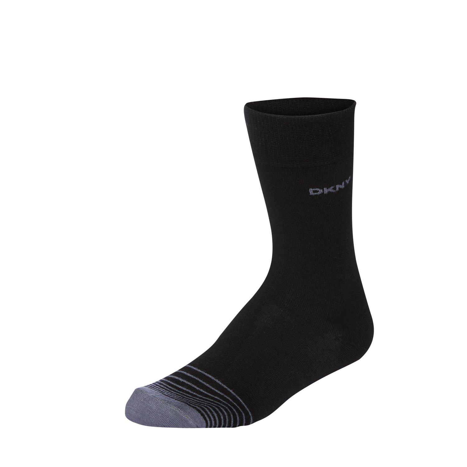 Zwart - DKNY - 6 pack Mens Socks Ross - 8