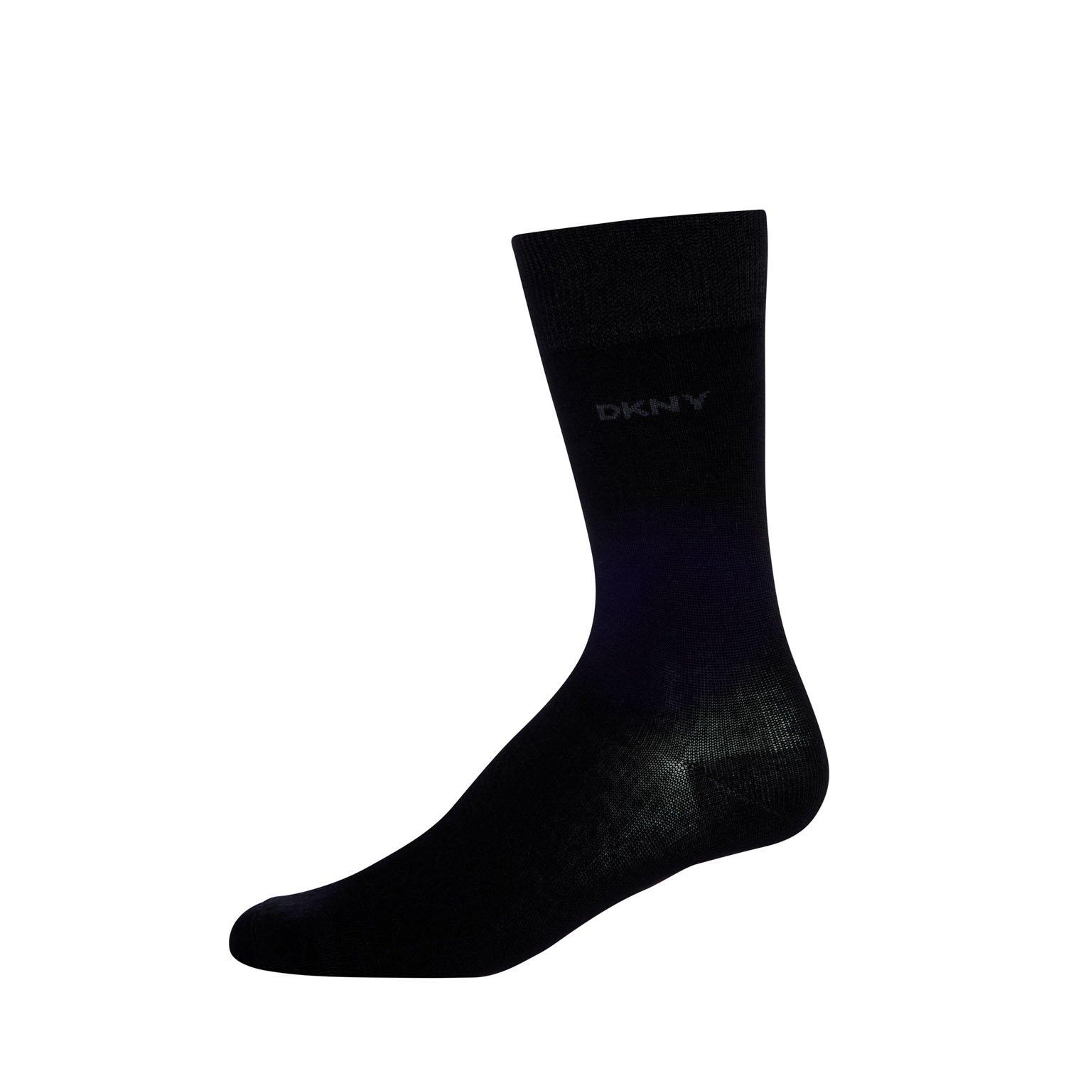 Blau/Grau/Khaki - DKNY - DKNY 6 pack Mens Socks Rost - 4