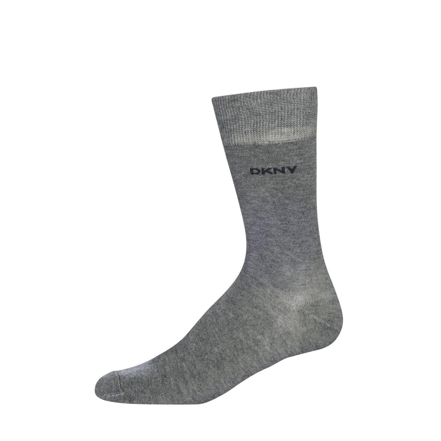 Blau/Grau/Khaki - DKNY - DKNY 6 pack Mens Socks Rost - 5
