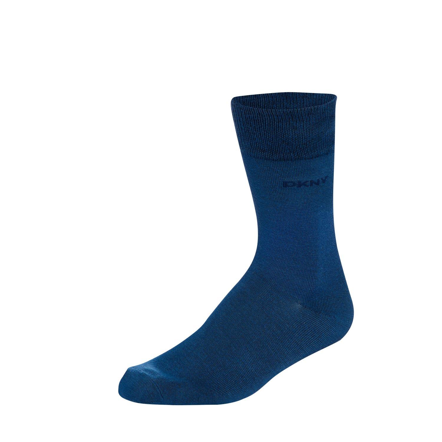 Blau/Grau/Khaki - DKNY - DKNY 6 pack Mens Socks Rost - 8