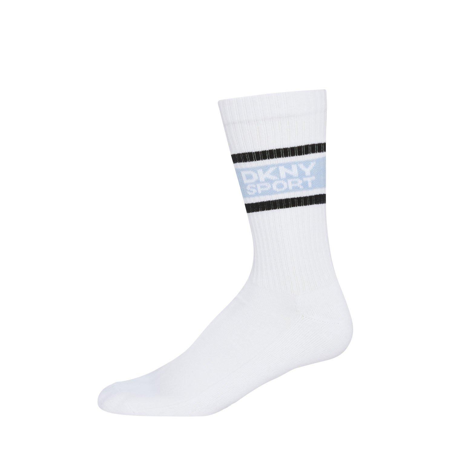 Branco - DKNY - DKNY 6 pack Mens Sports Socks Nevins - 3