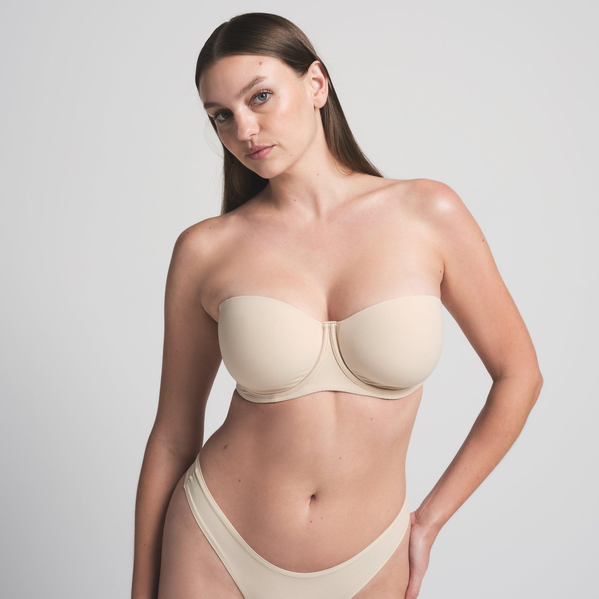 Sand - SKIMS - Womens Fits Everybody Strapless Bra - 2