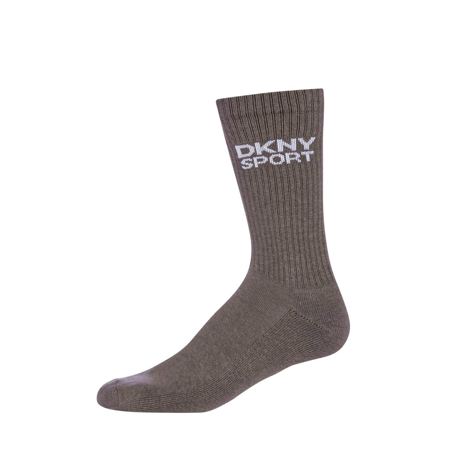 Kaki/Gris - DKNY - 6 pack Mens Sports Socks Radde - 4