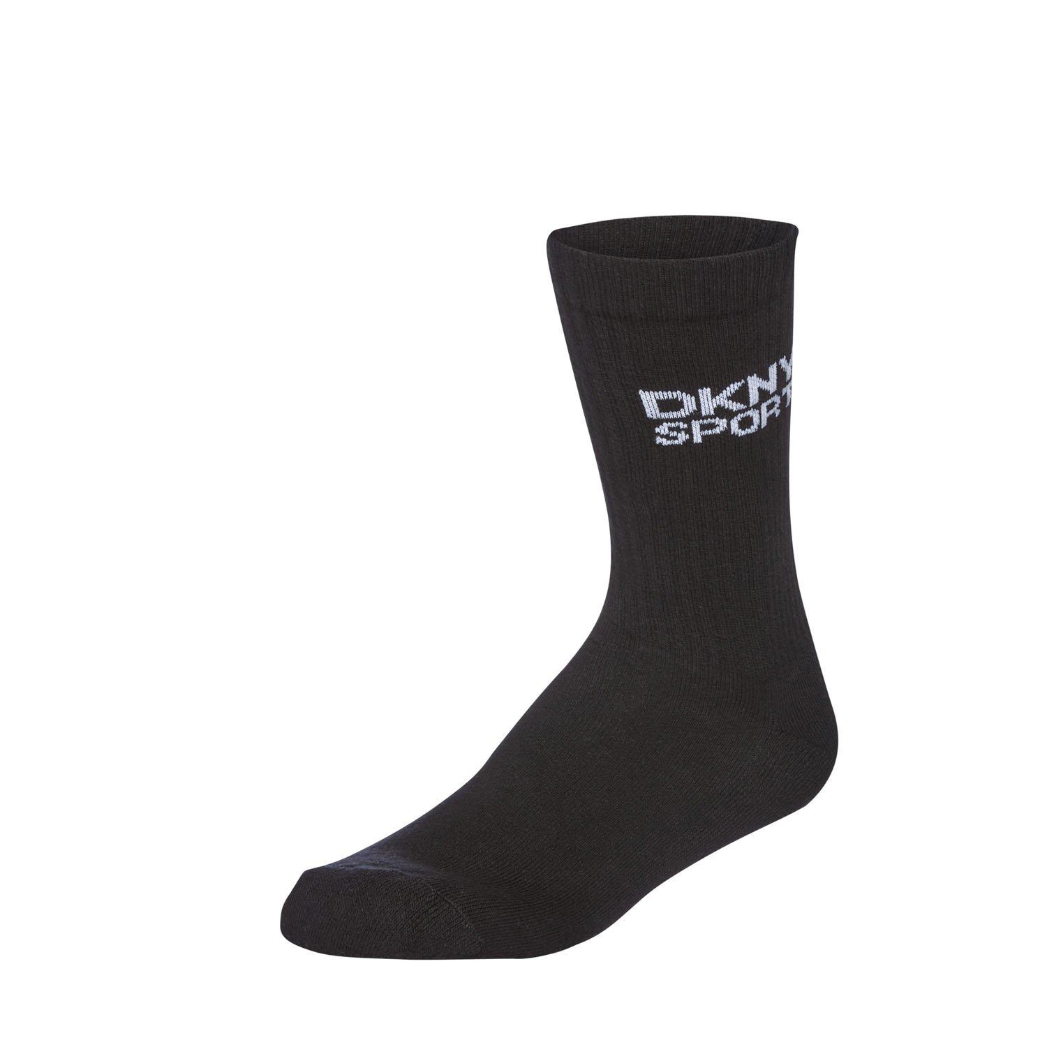 Zwart/Wit/Grijs - DKNY - DKNY 6 pack Mens Sports Socks Radde - 8