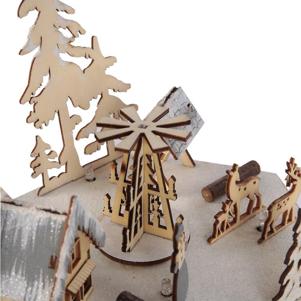 Beige - LIFE IDEAS - LED Musical Advent Calendar - 13