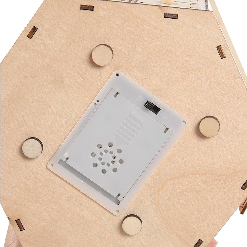 Beige - LIFE IDEAS - LED Musical Advent Calendar - 10