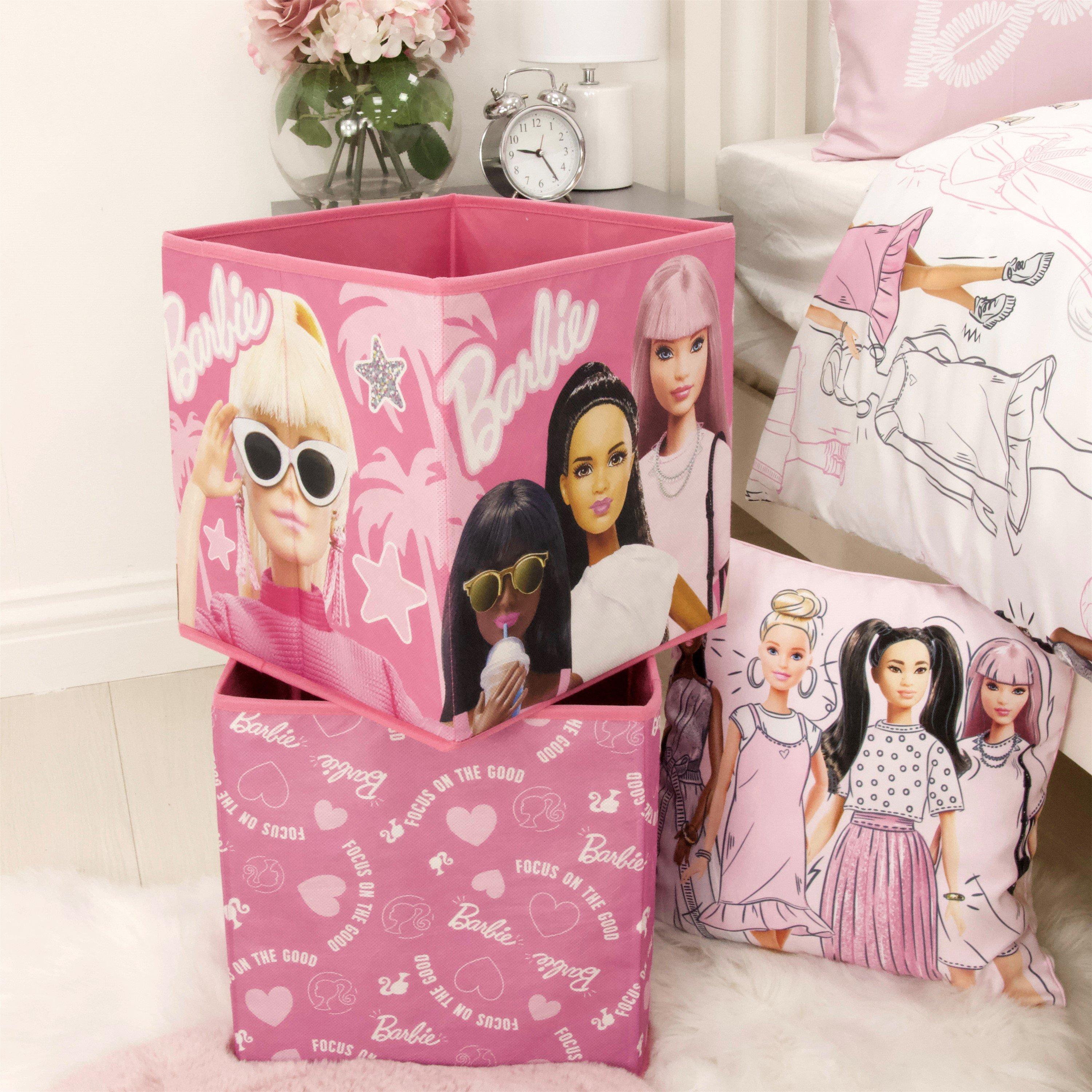 Pink - Barbie - Barbie 2 Pack Storage Box - 3
