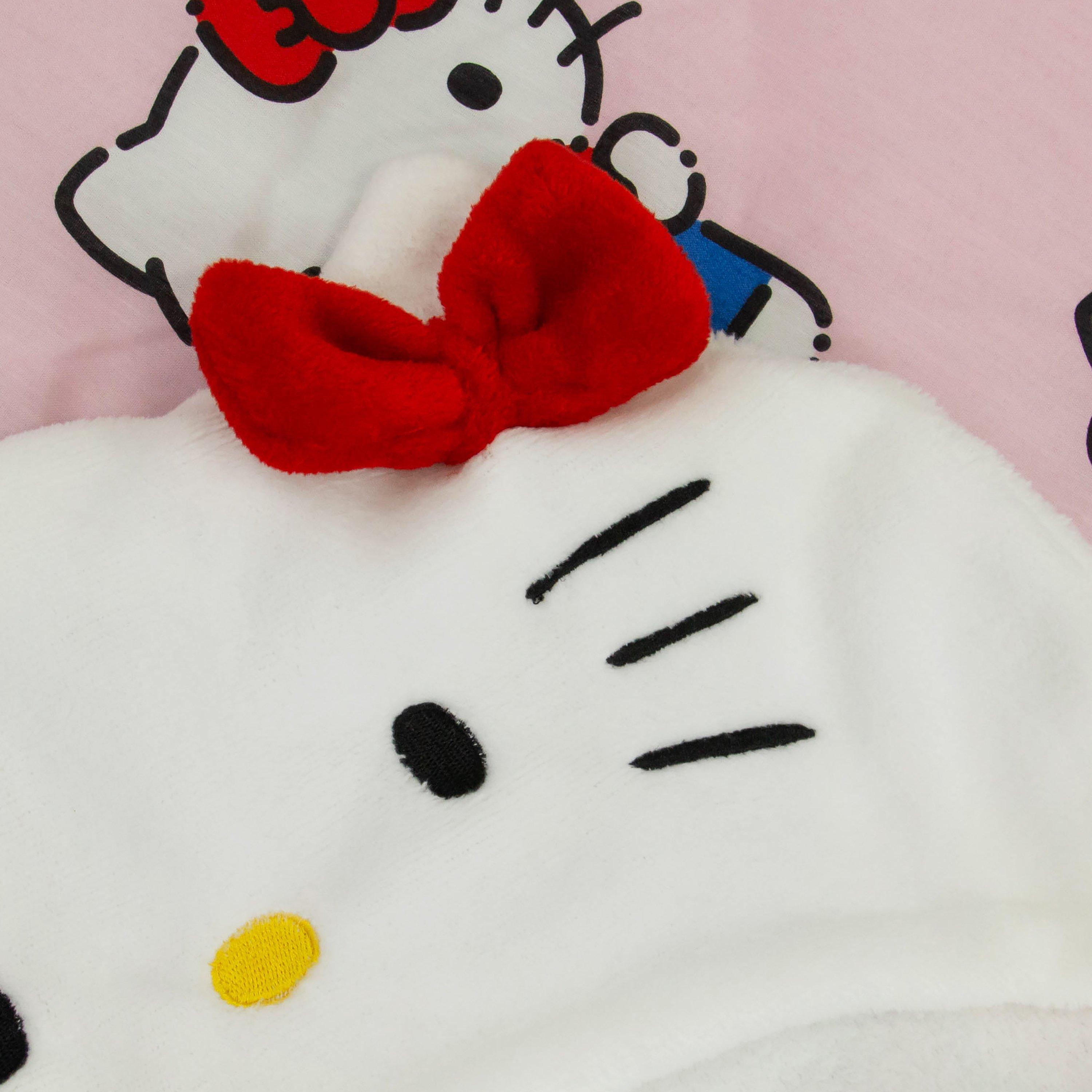 Multi - Hello Kitty - Hooded Fleece Blanket - 8