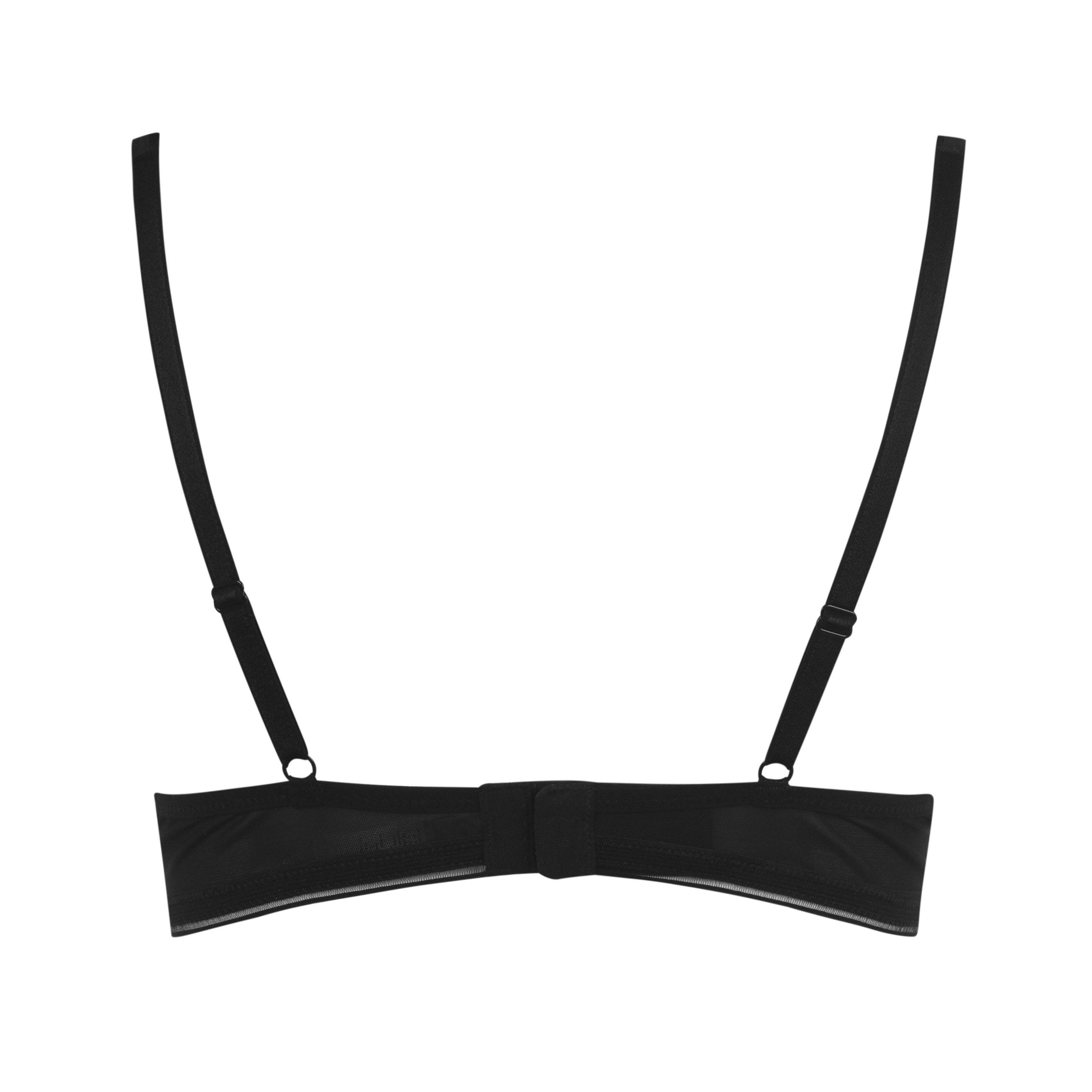 Black - Maison Lejaby - Sin Triangle Bra - 2