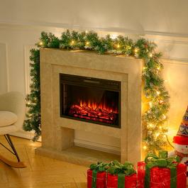 LIFE IDEAS 270cm LED Christmas Garland
