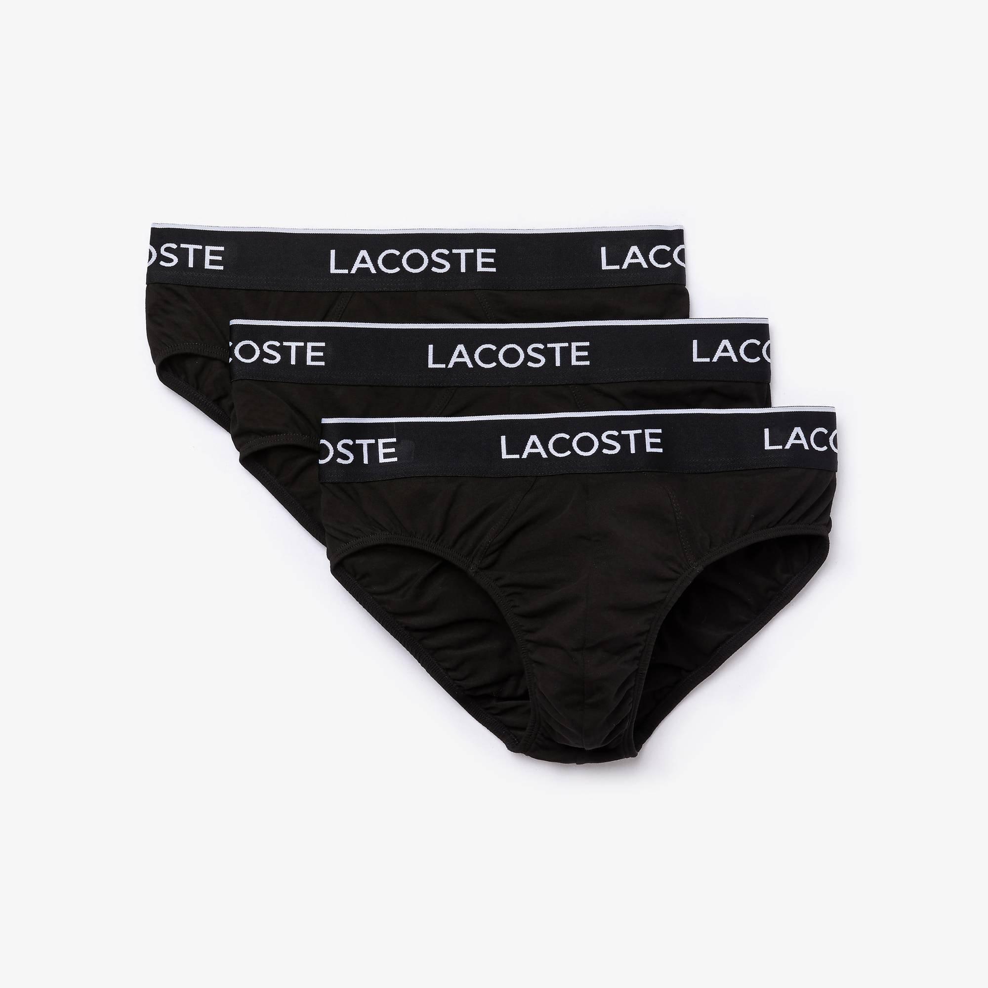 Black - Lacoste - 3 Pack Briefs - 1