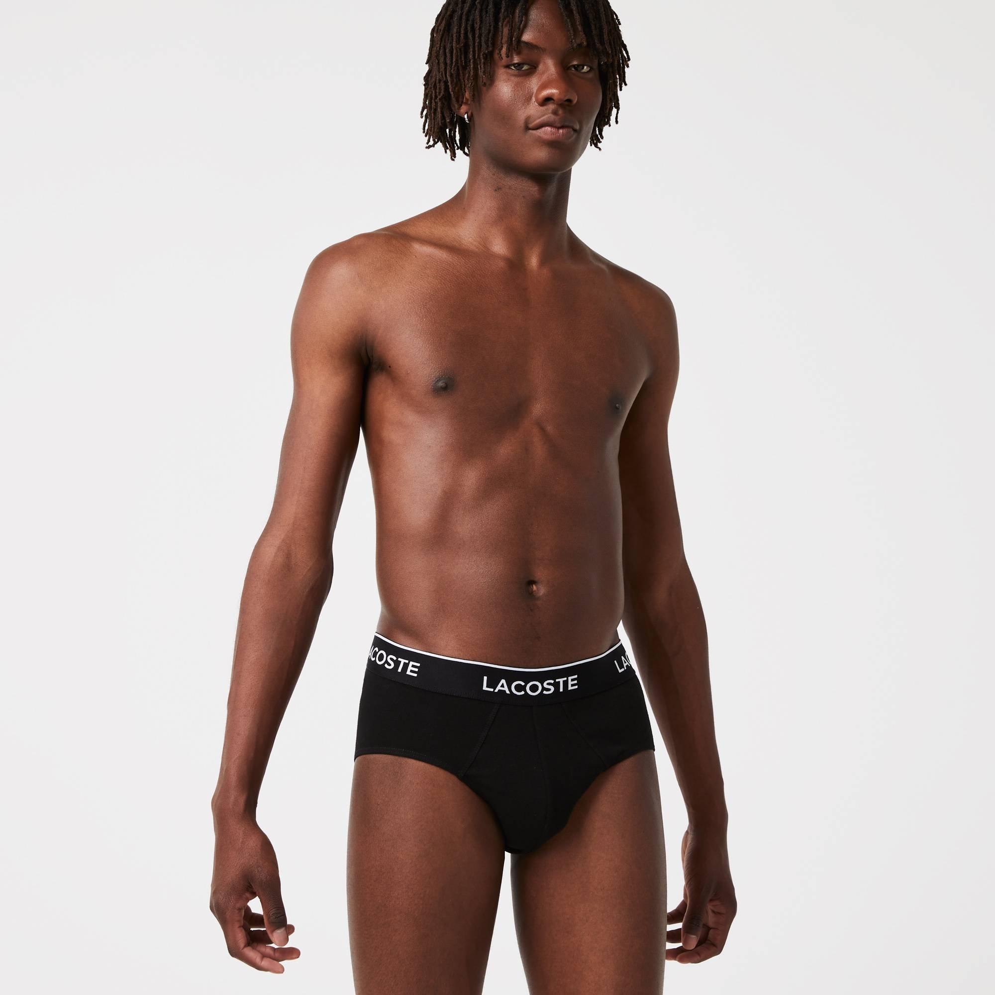 Preto - Lacoste - 3 Pack Briefs - 2