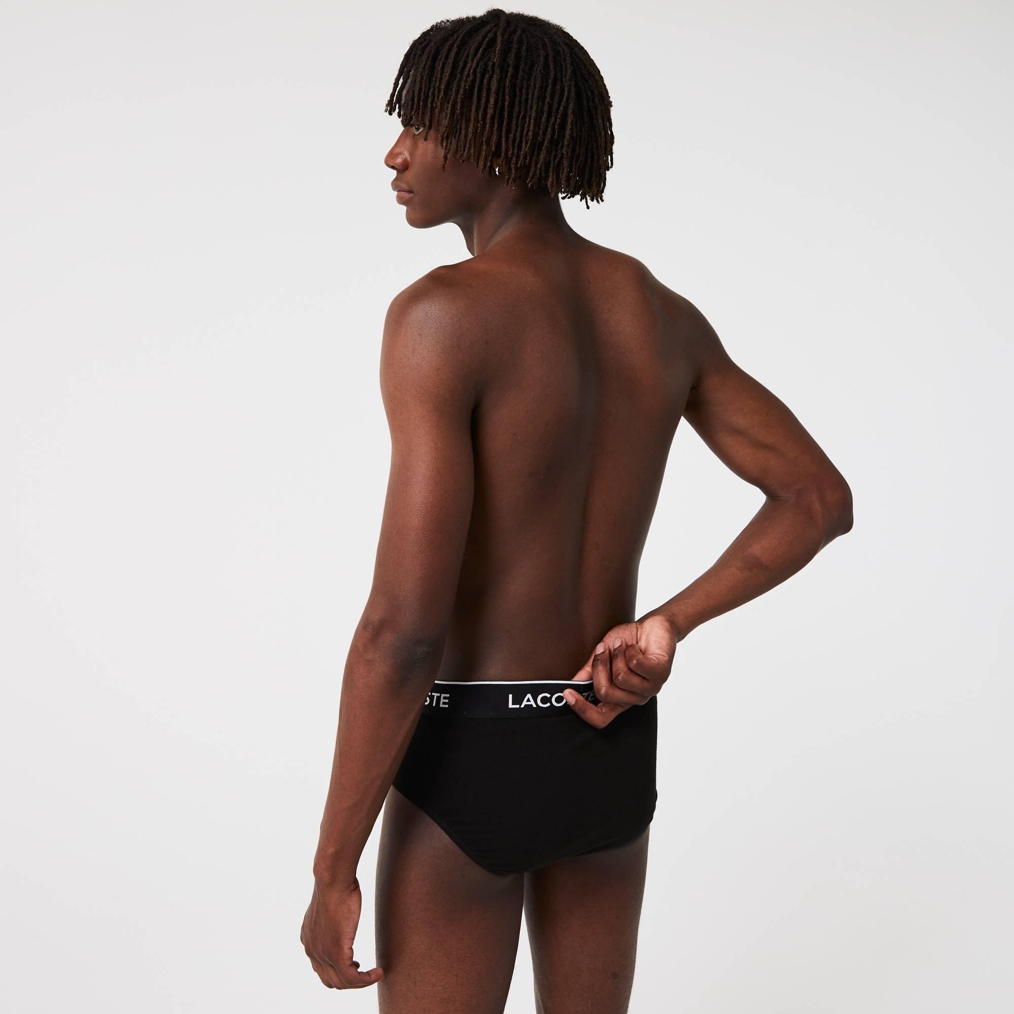 Preto - Lacoste - 3 Pack Briefs - 3