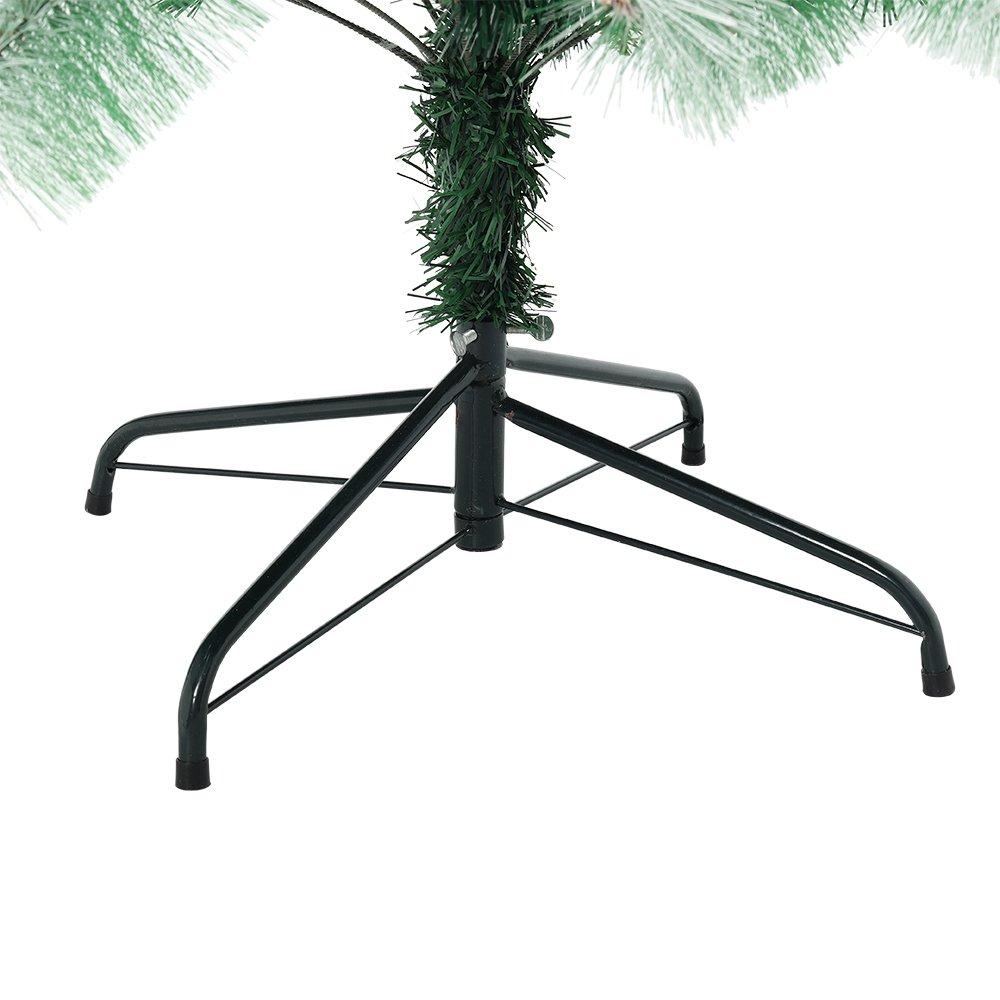 Green - LIFE IDEAS - 1.8m Flocked Artificial Christmas Tree - 3