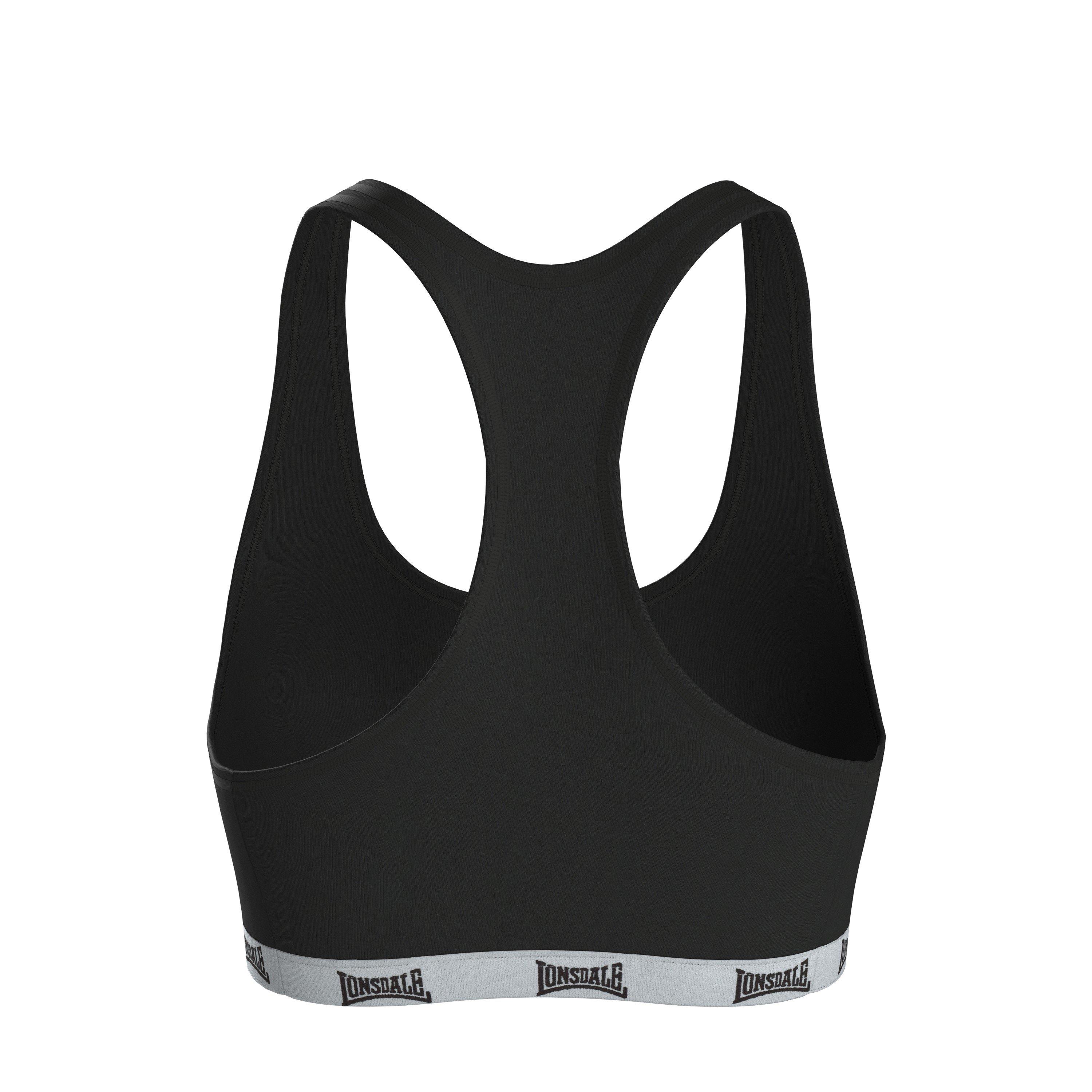 Negro - Lonsdale - Sports Bra Ladies - 3