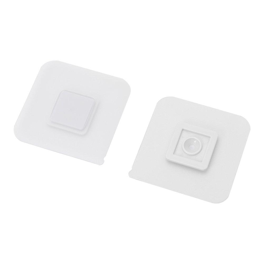 White - LIFE IDEAS - White Pegboard Wall Storage Rack - 8