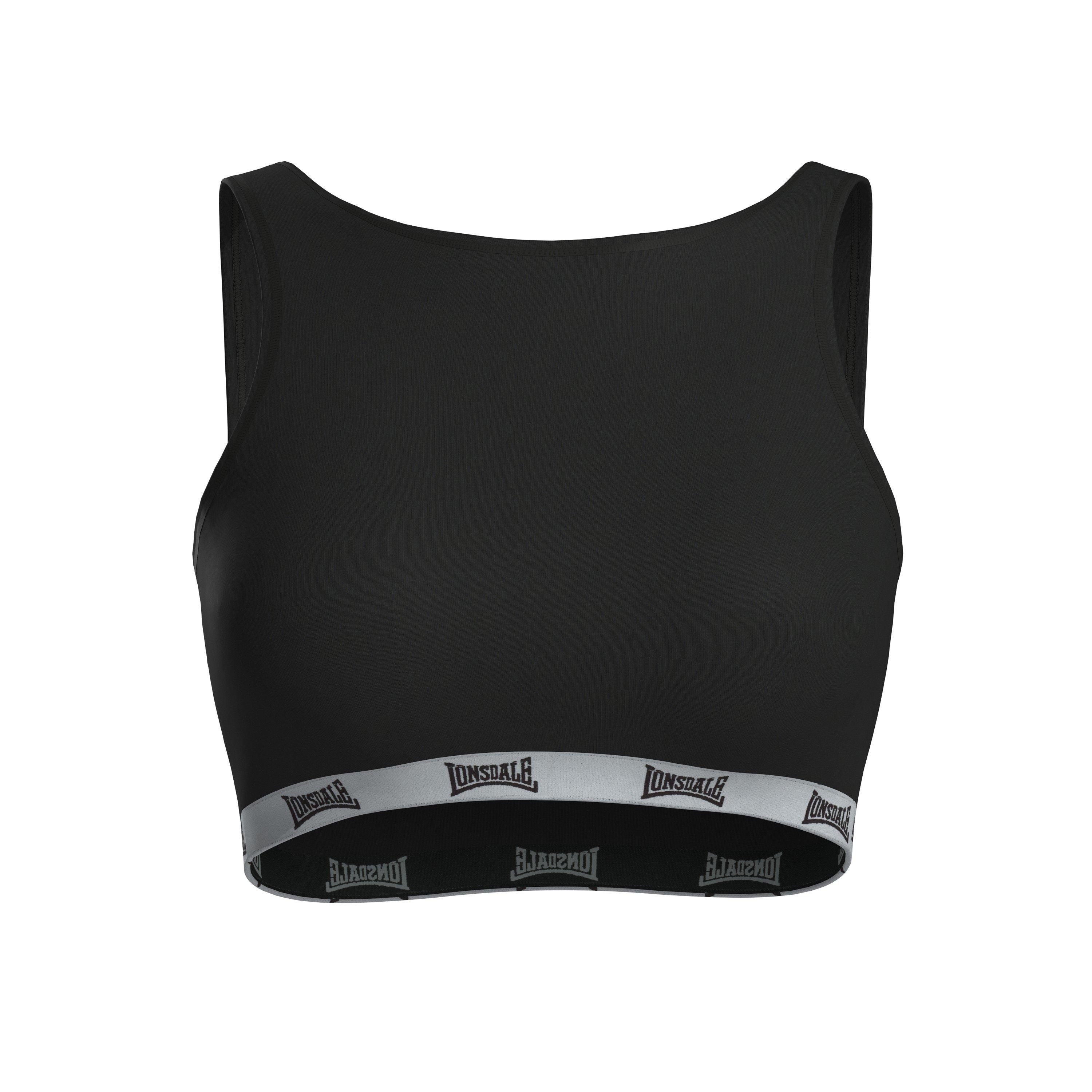 Preto - Lonsdale - Crop Top Women - 1