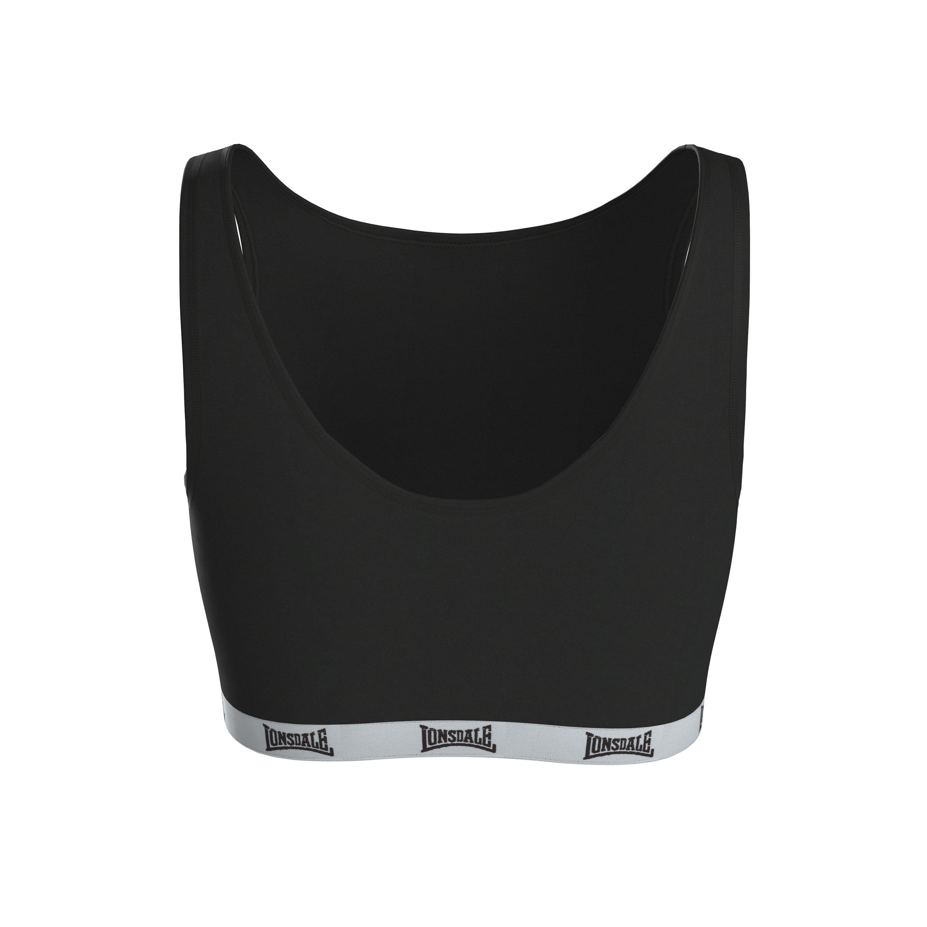 Zwart - Lonsdale - Crop Top Women - 3