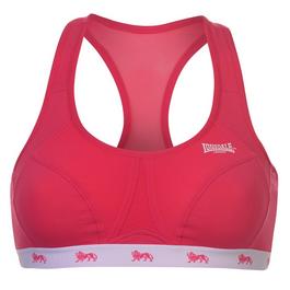 Lonsdale Training Aeroknit Bra Womens Medium Impact Sports