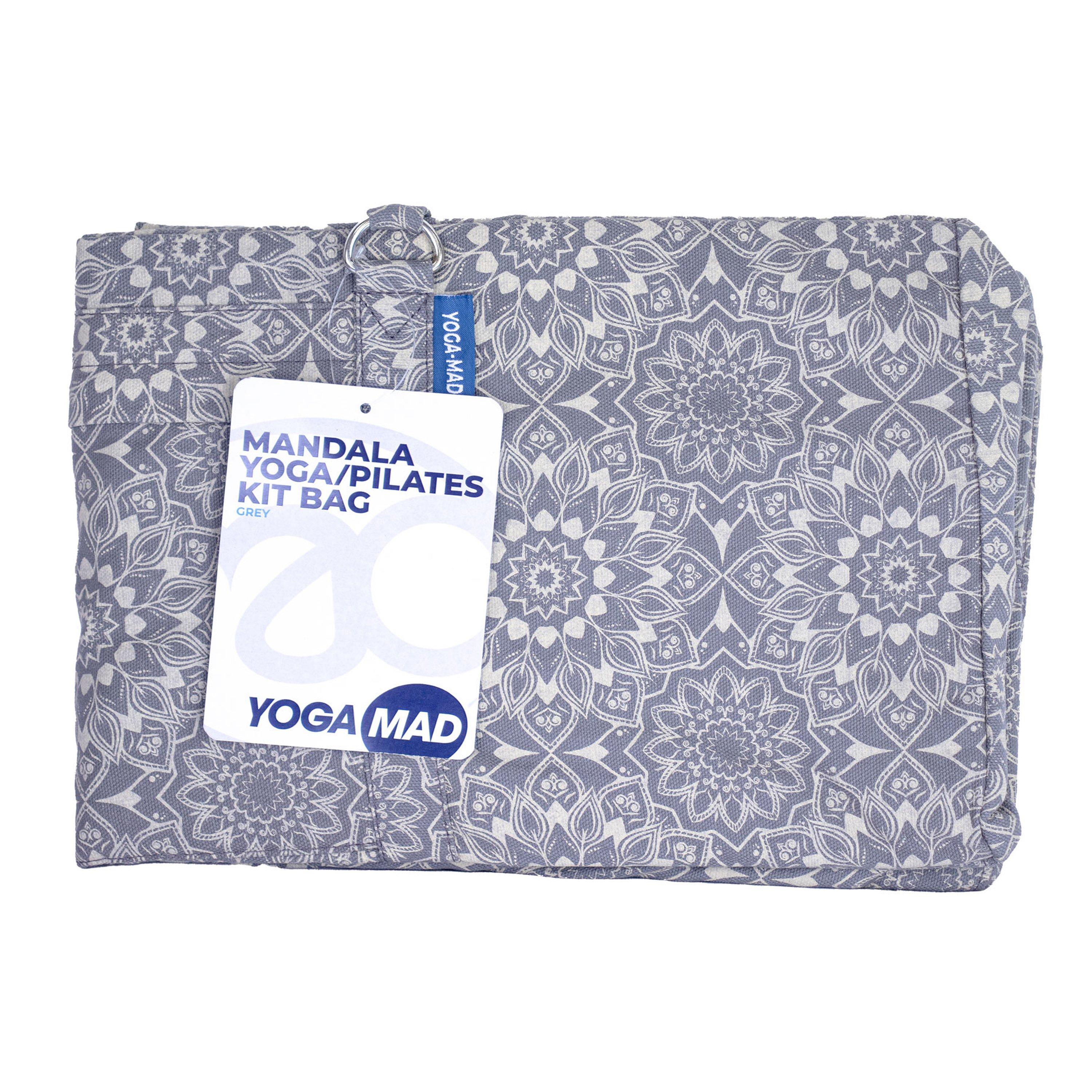 Grey - Fitness-Mad - Mandala Yoga Kit Bag - 4