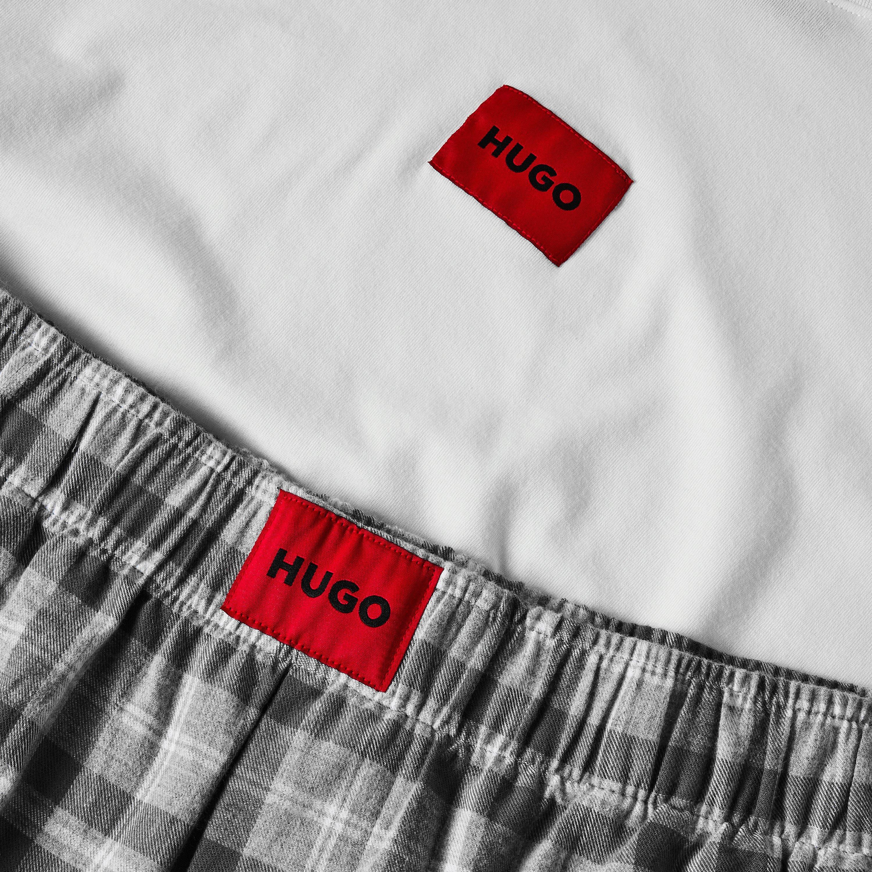 Hugo Hugo Check Short Set 10272538 01 Pyjama Mens | USC