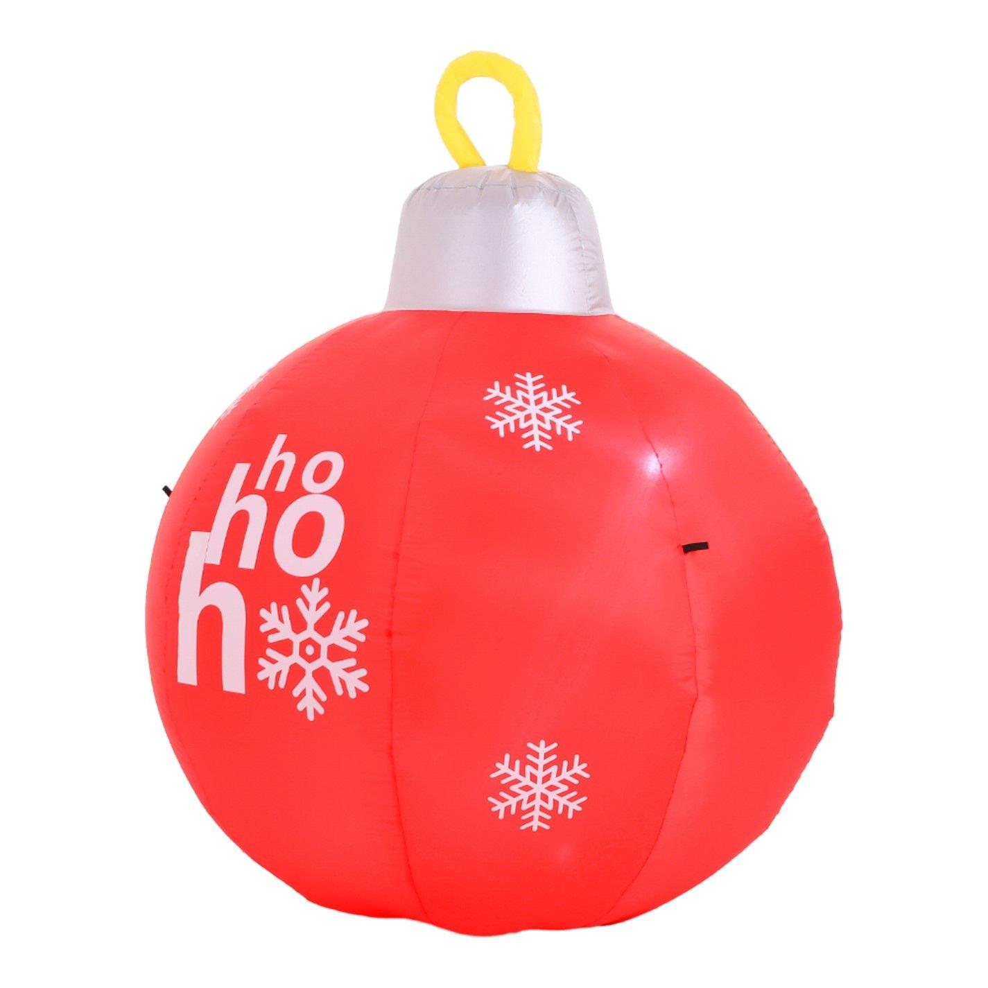 Red - LIFE IDEAS - 120cm Christmas Ball Decoration - 3