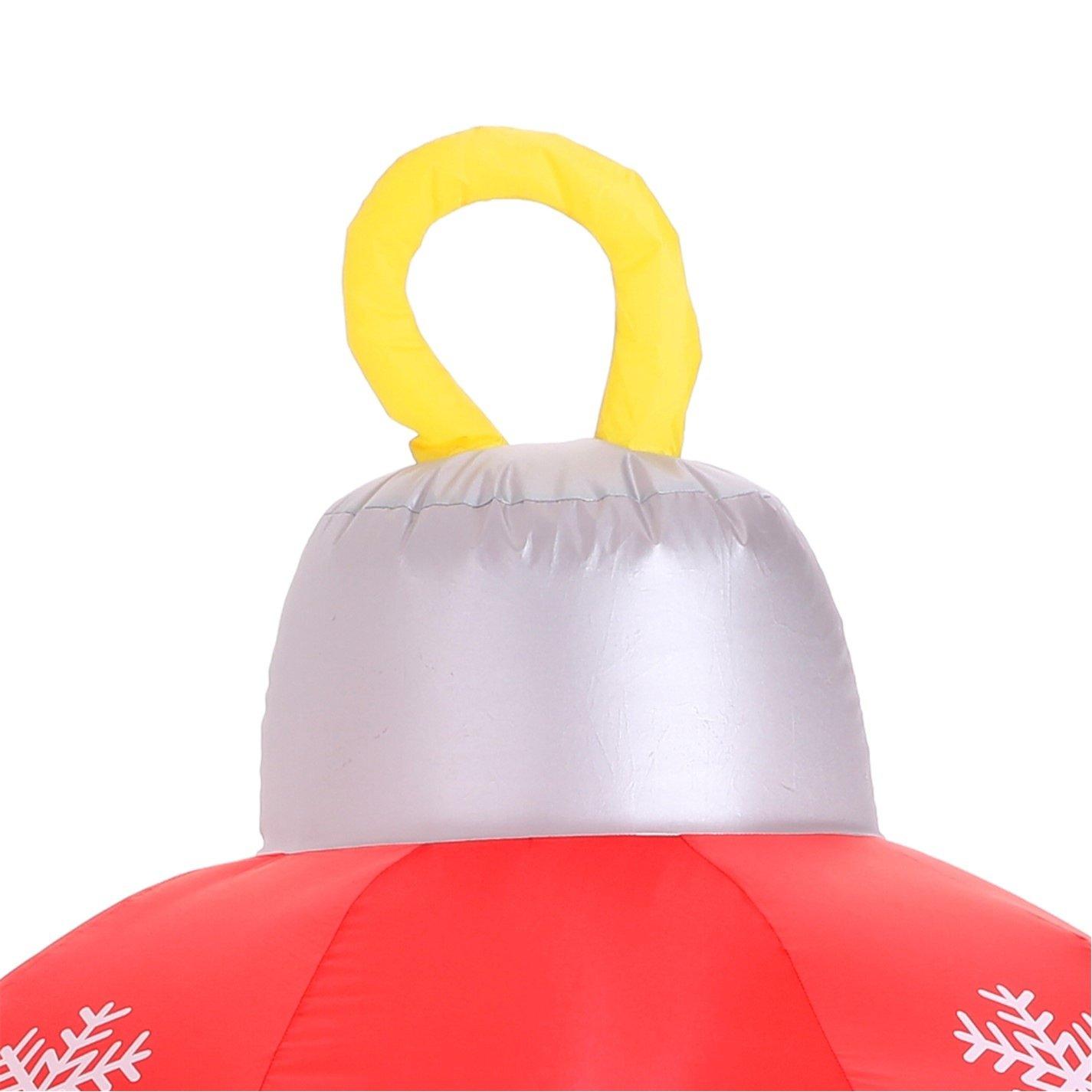 Red - LIFE IDEAS - 120cm Christmas Ball Decoration - 5