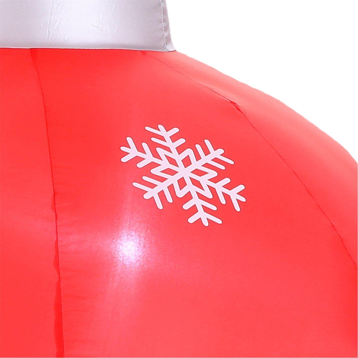 Red - LIFE IDEAS - 120cm Christmas Ball Decoration - 6