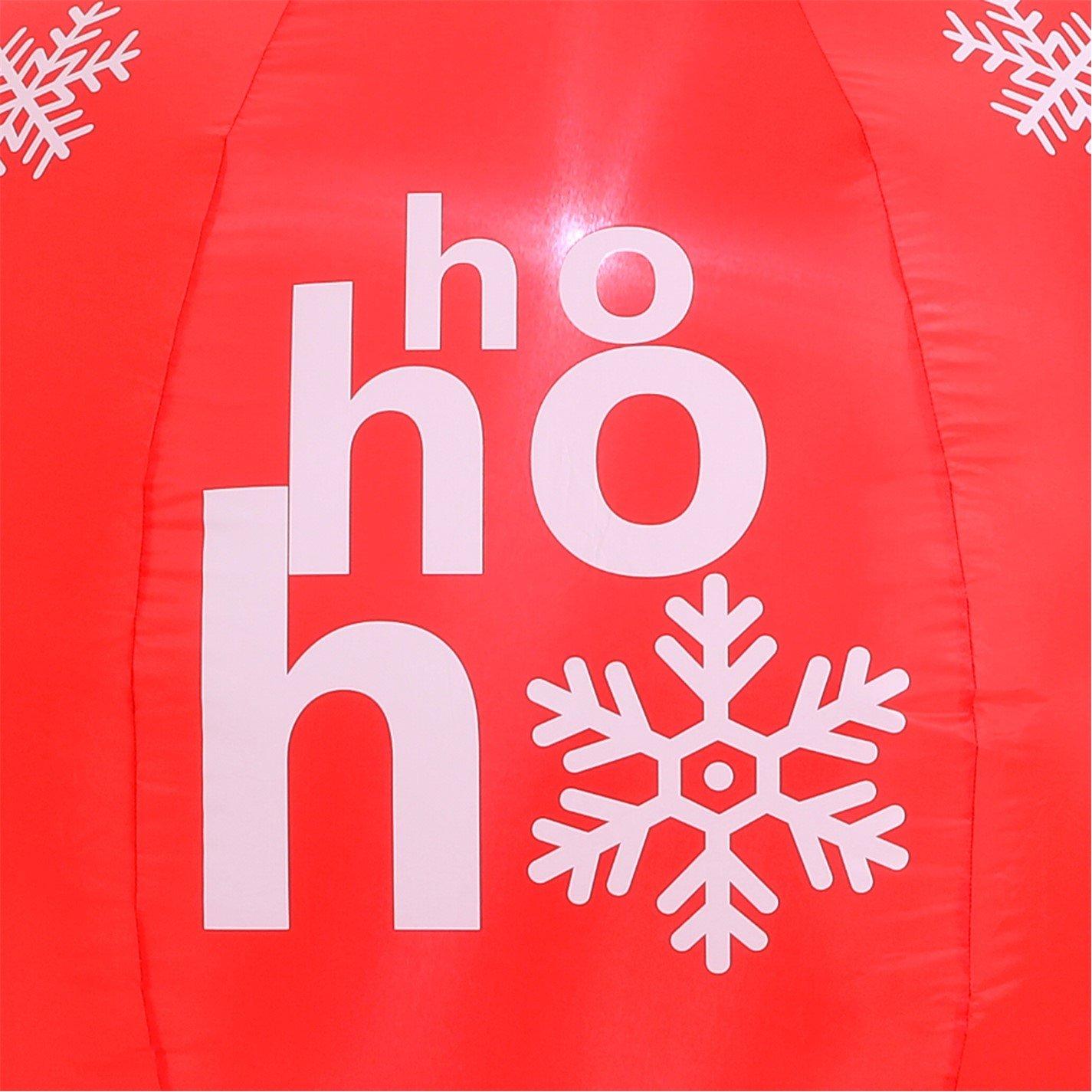 Red - LIFE IDEAS - 120cm Christmas Ball Decoration - 7