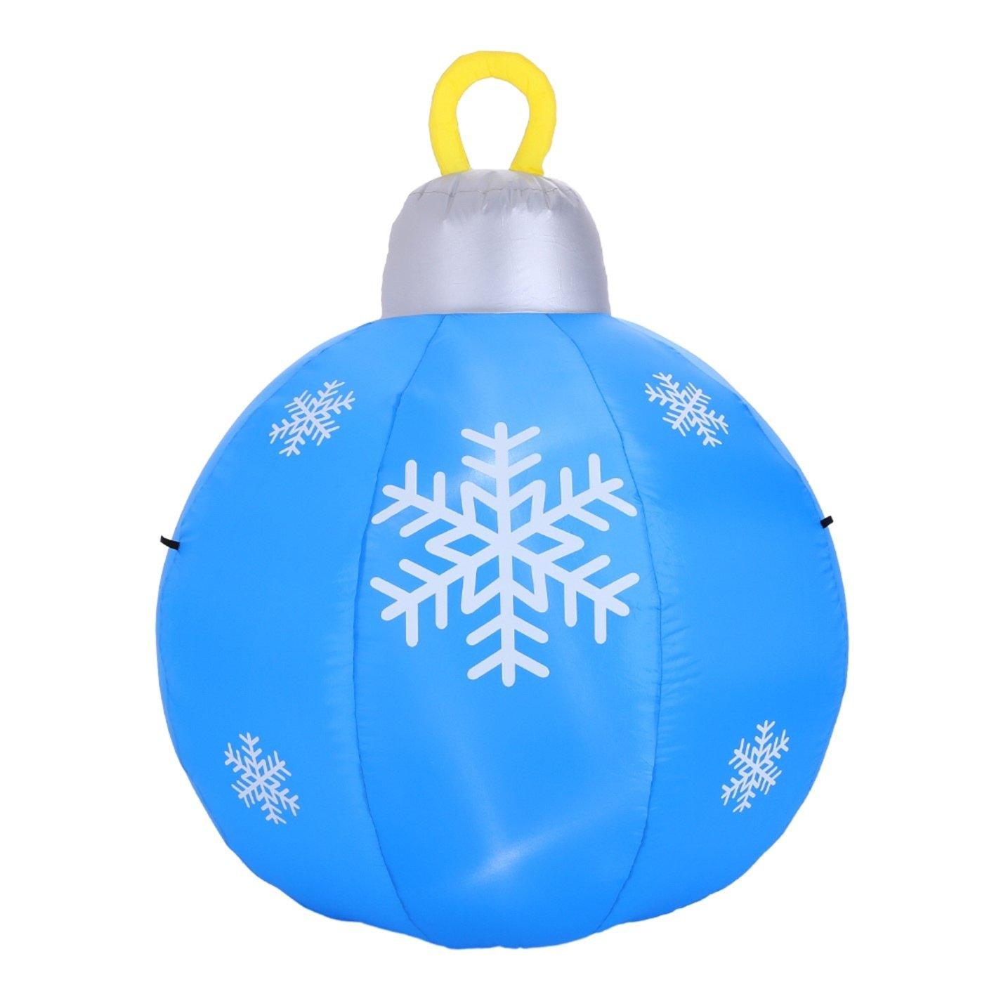 Blue - LIFE IDEAS - 120cm Christmas Ball Decoration - 3