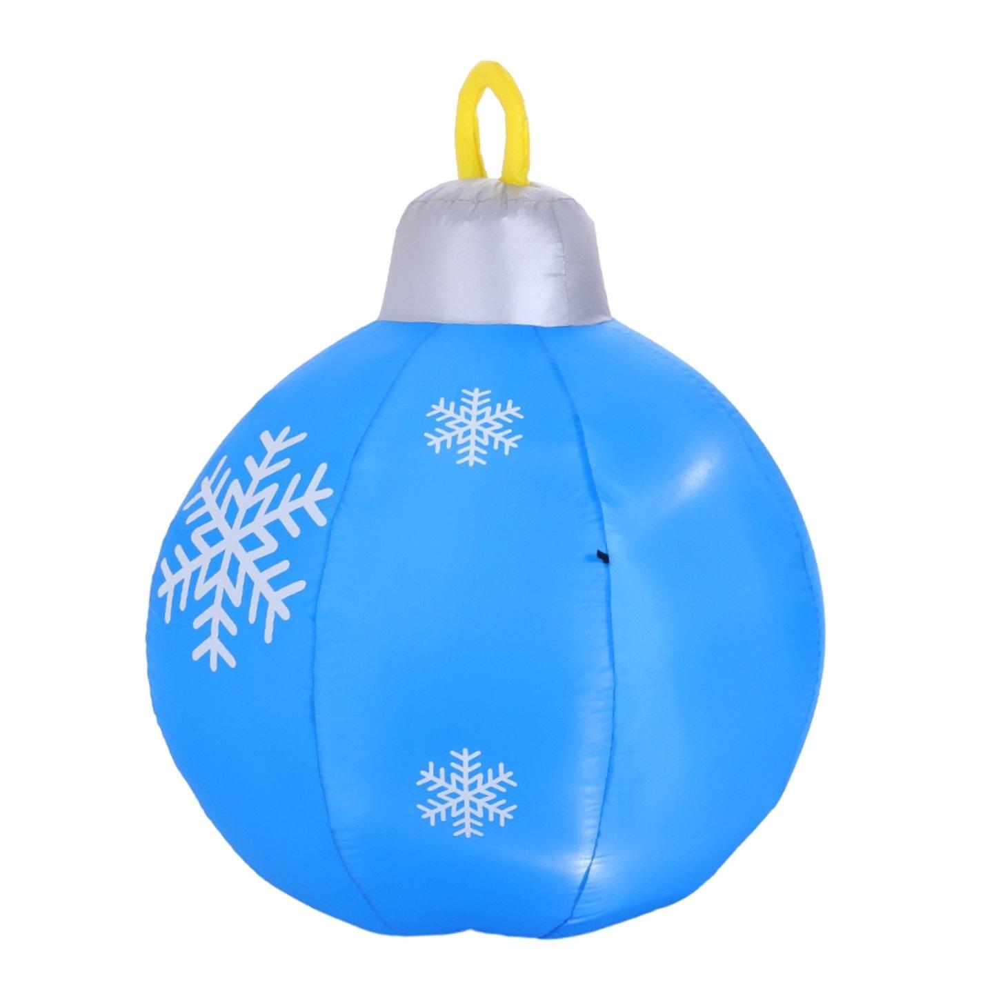 Blue - LIFE IDEAS - 120cm Christmas Ball Decoration - 4