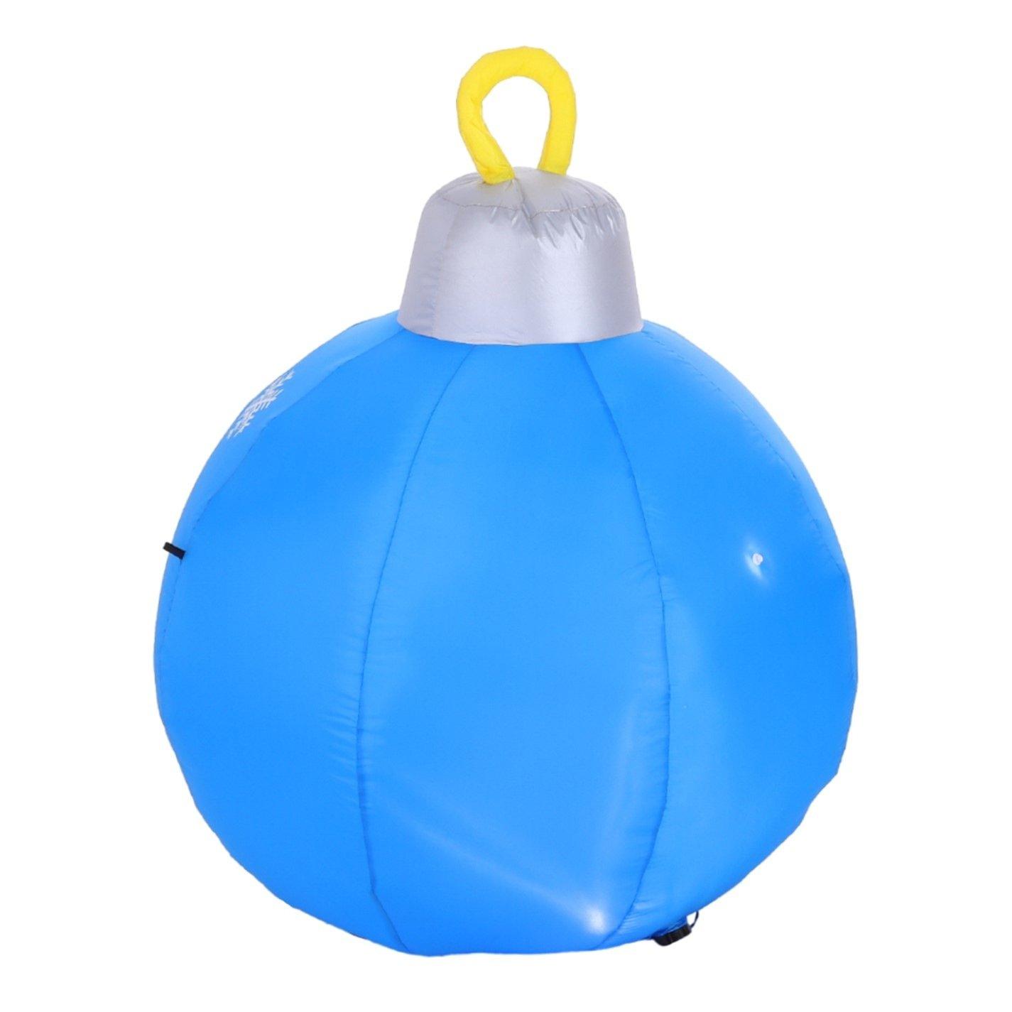 Blue - LIFE IDEAS - 120cm Christmas Ball Decoration - 5