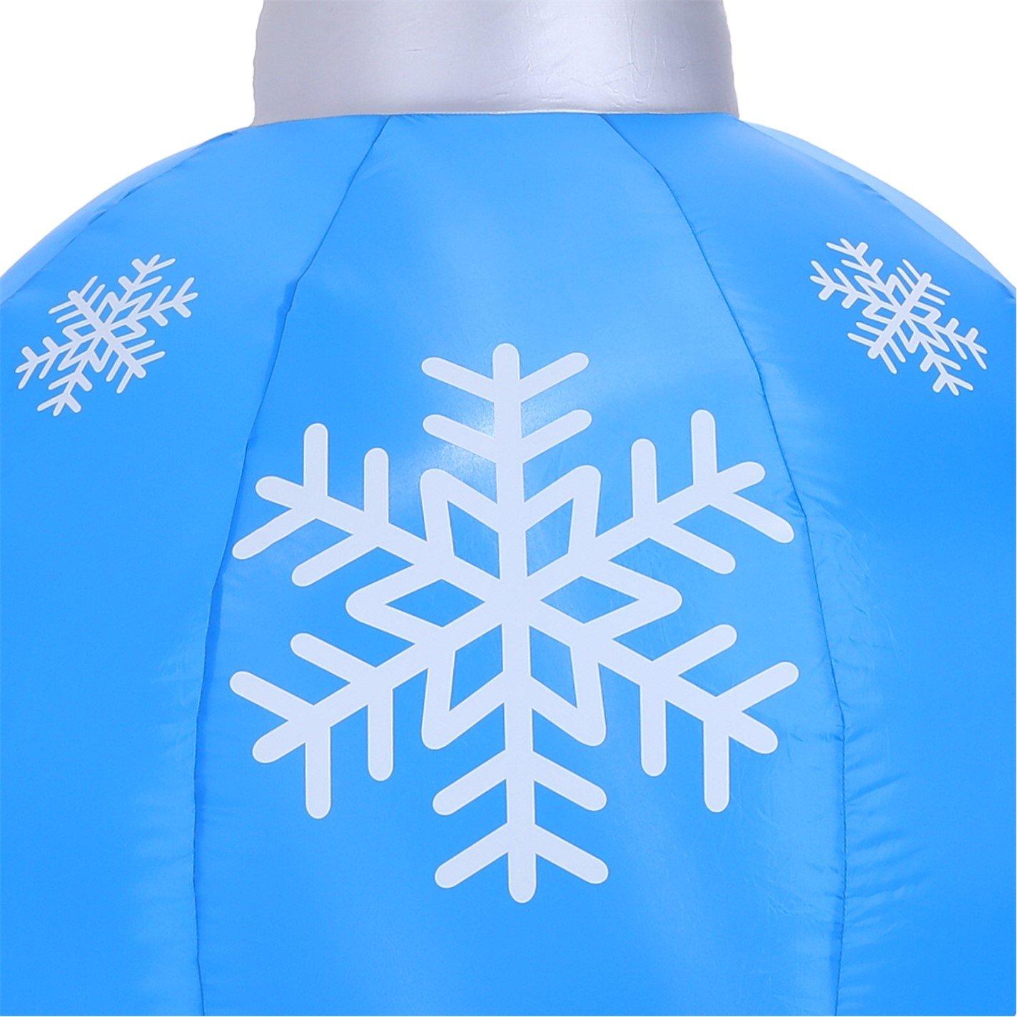 Blue - LIFE IDEAS - 120cm Christmas Ball Decoration - 7