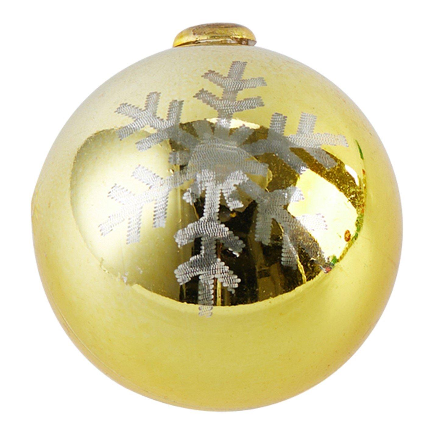 Multi 01 - LIFE IDEAS - Multicoloured Christmas Ball Ornament - 6
