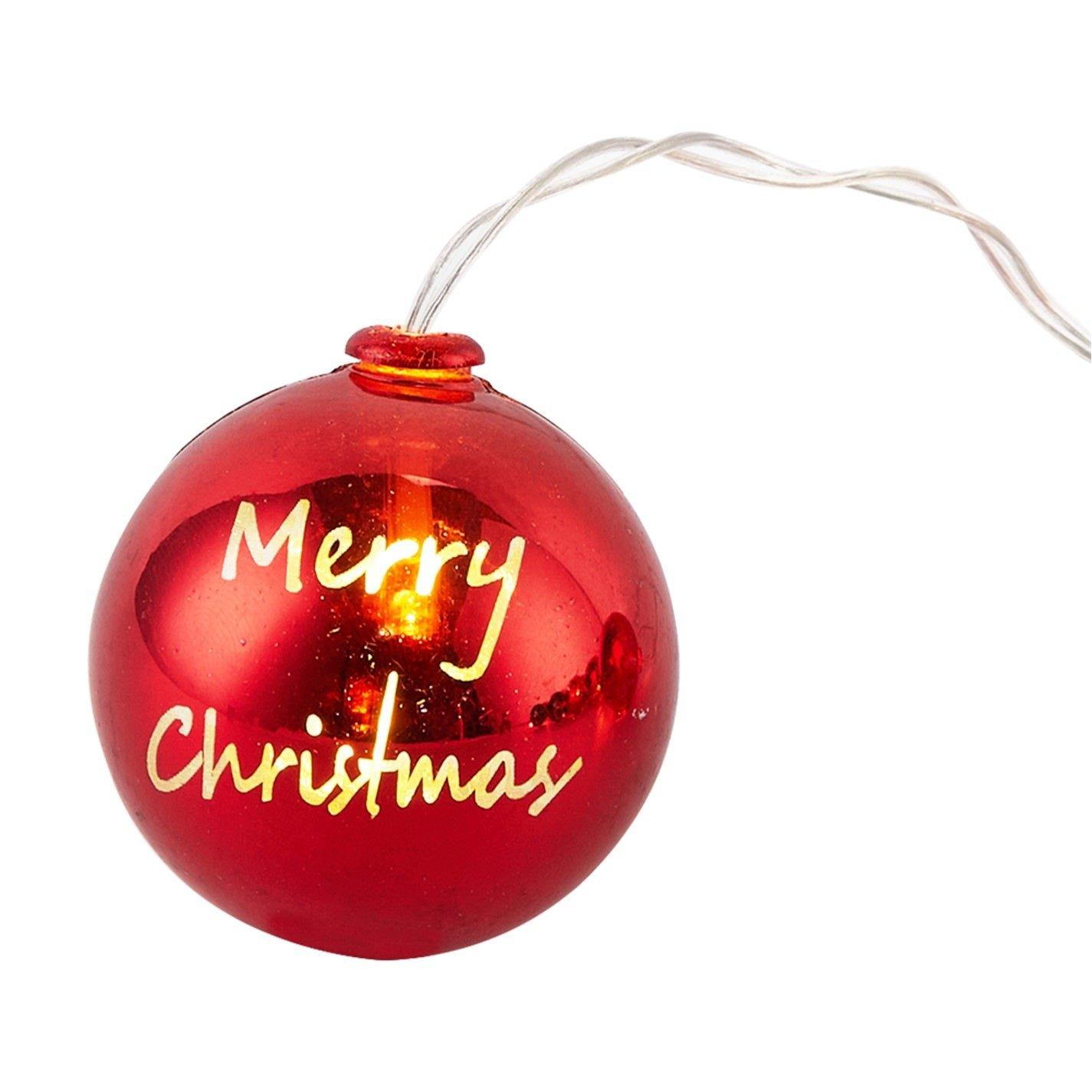 Multi 01 - LIFE IDEAS - Multicoloured Christmas Ball Ornament - 8