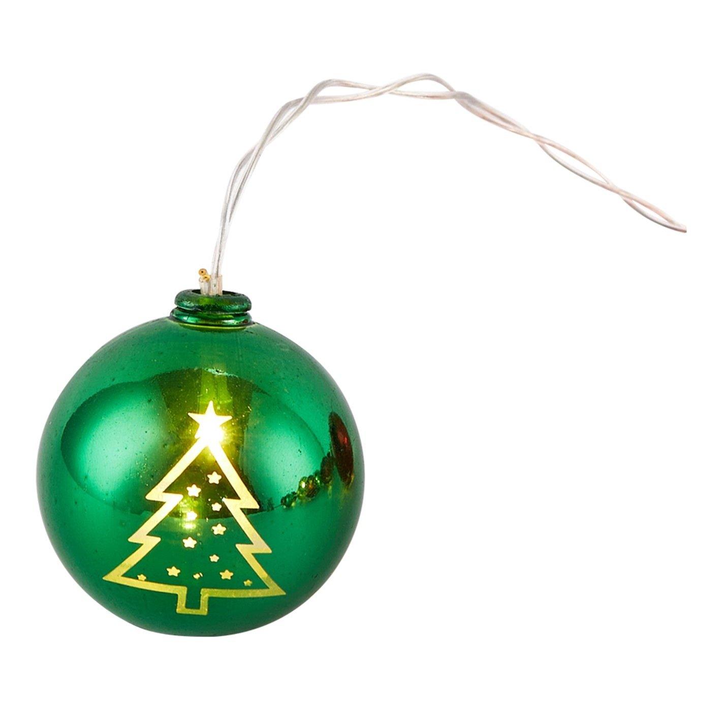 Multi 01 - LIFE IDEAS - Multicoloured Christmas Ball Ornament - 10