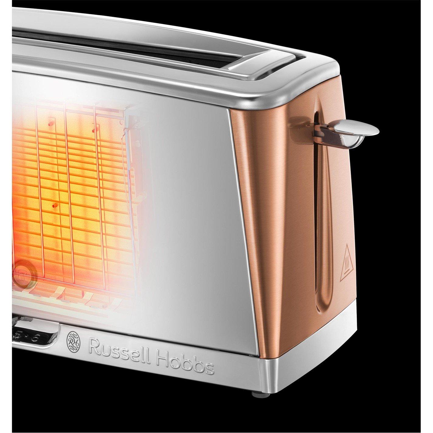 Copper - Russell Hobbs - Luna Breakfast Kettle and Toaster Set - 9