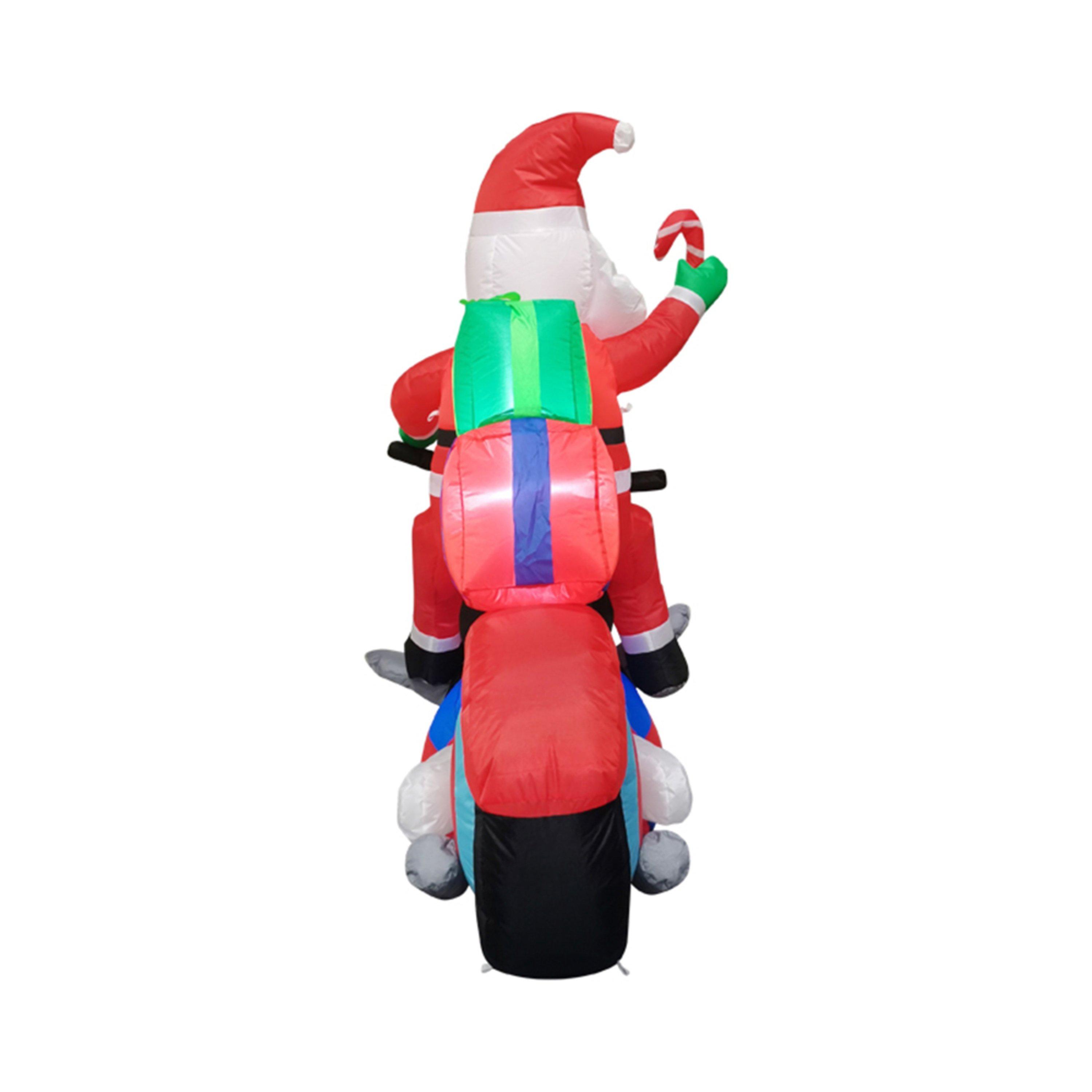 Multi-Colour - LIFE IDEAS - 1.8M Christmas Inflatable Decoration - 5